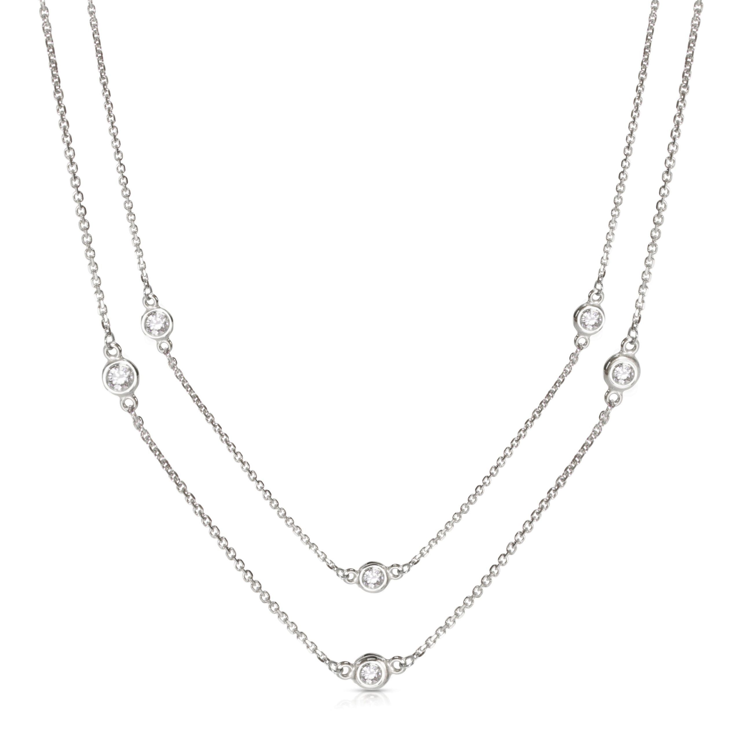 Brand New Diamond by the Yard Necklace in 14KT Gold