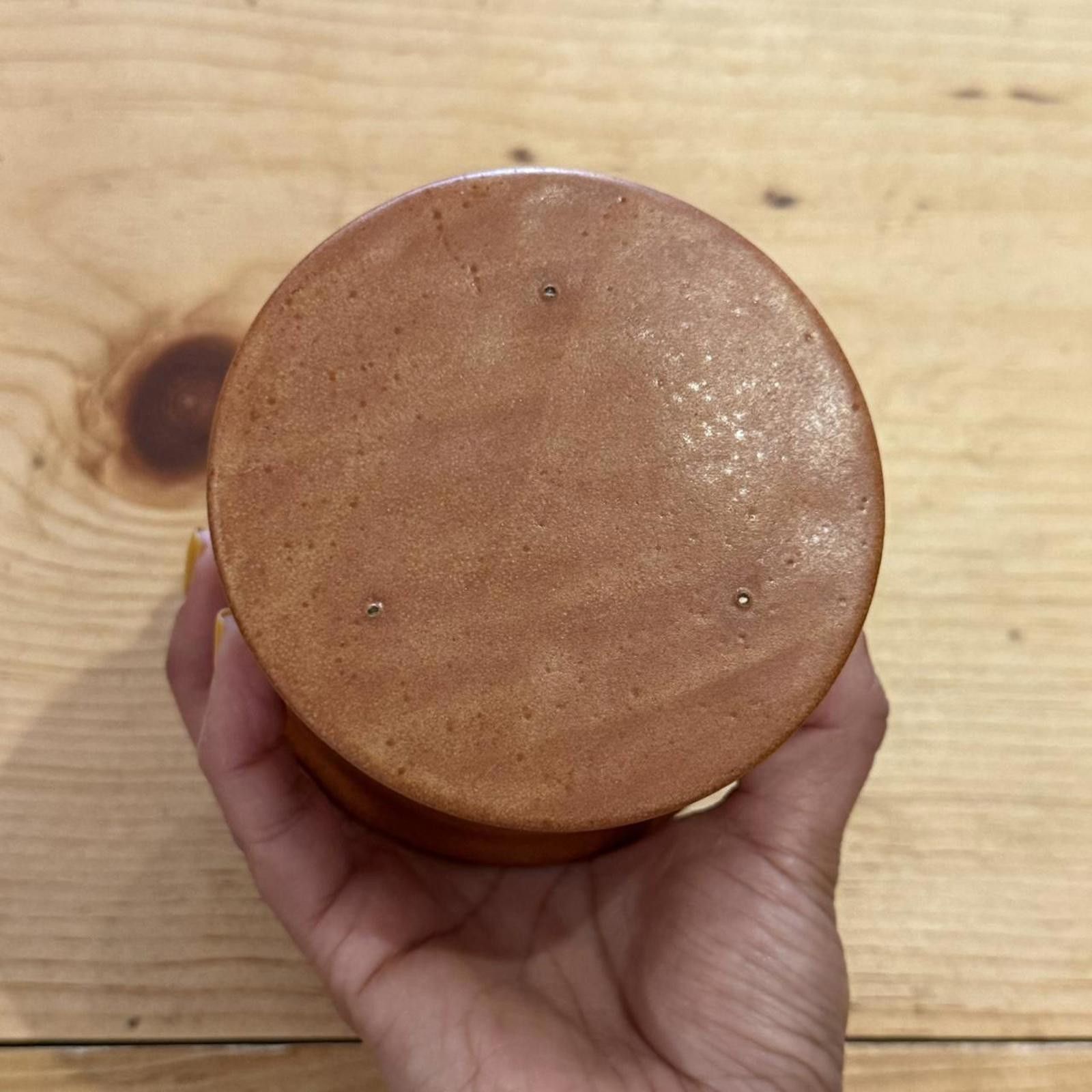 Other Terracotta Color Lidded Crock Jar Pot Size ONE SIZE - 4 Thumbnail