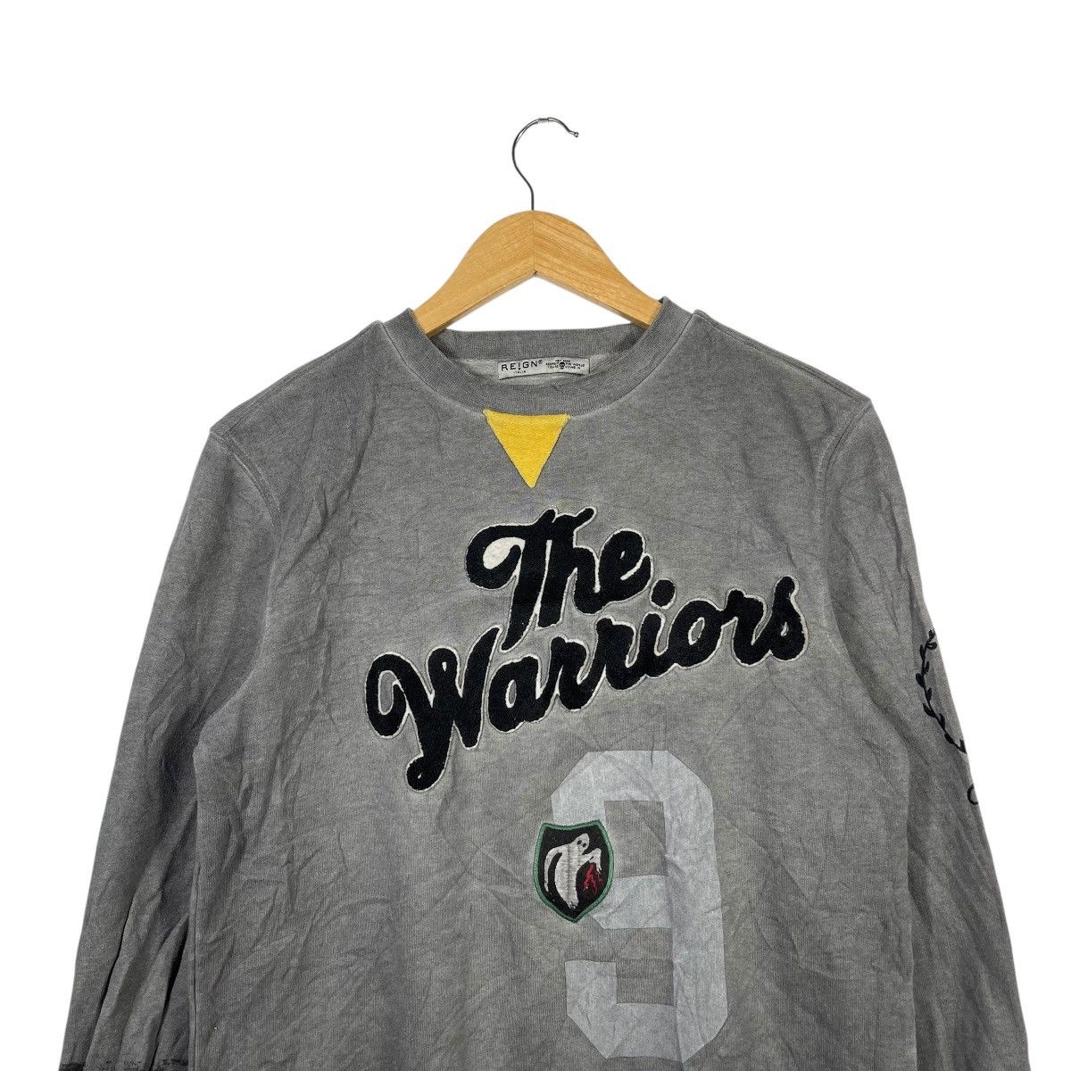 Vintage REIGN Italia The Warriors Big Script Logo Crewneck Size US S / EU 44-46 / 1 - 2 Thumbnail