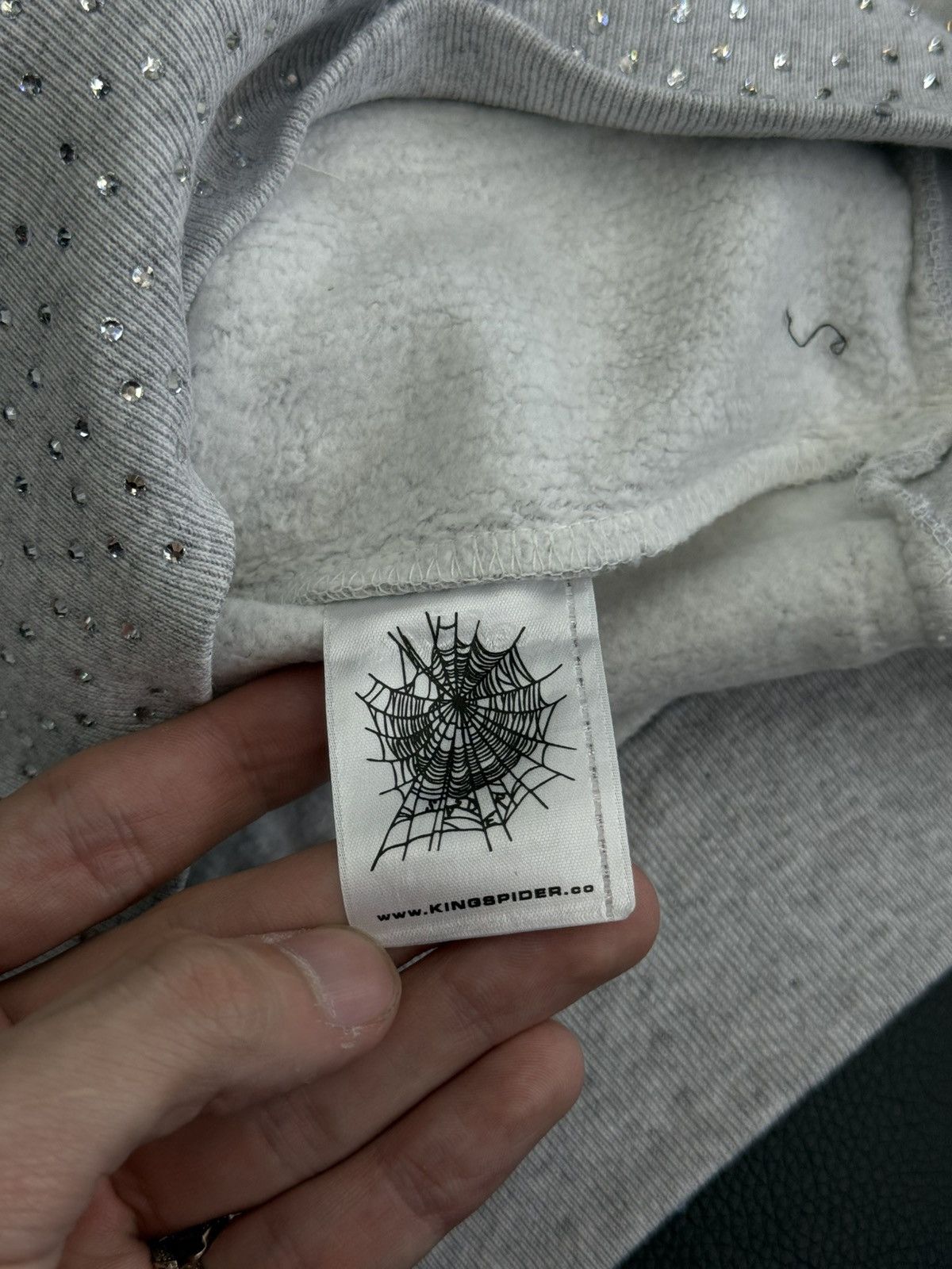 Sp5der Sp5der VVS Rhinestone Hoodie Size (Small) Brand New Size US S / EU 44-46 / 1 - 9 Thumbnail