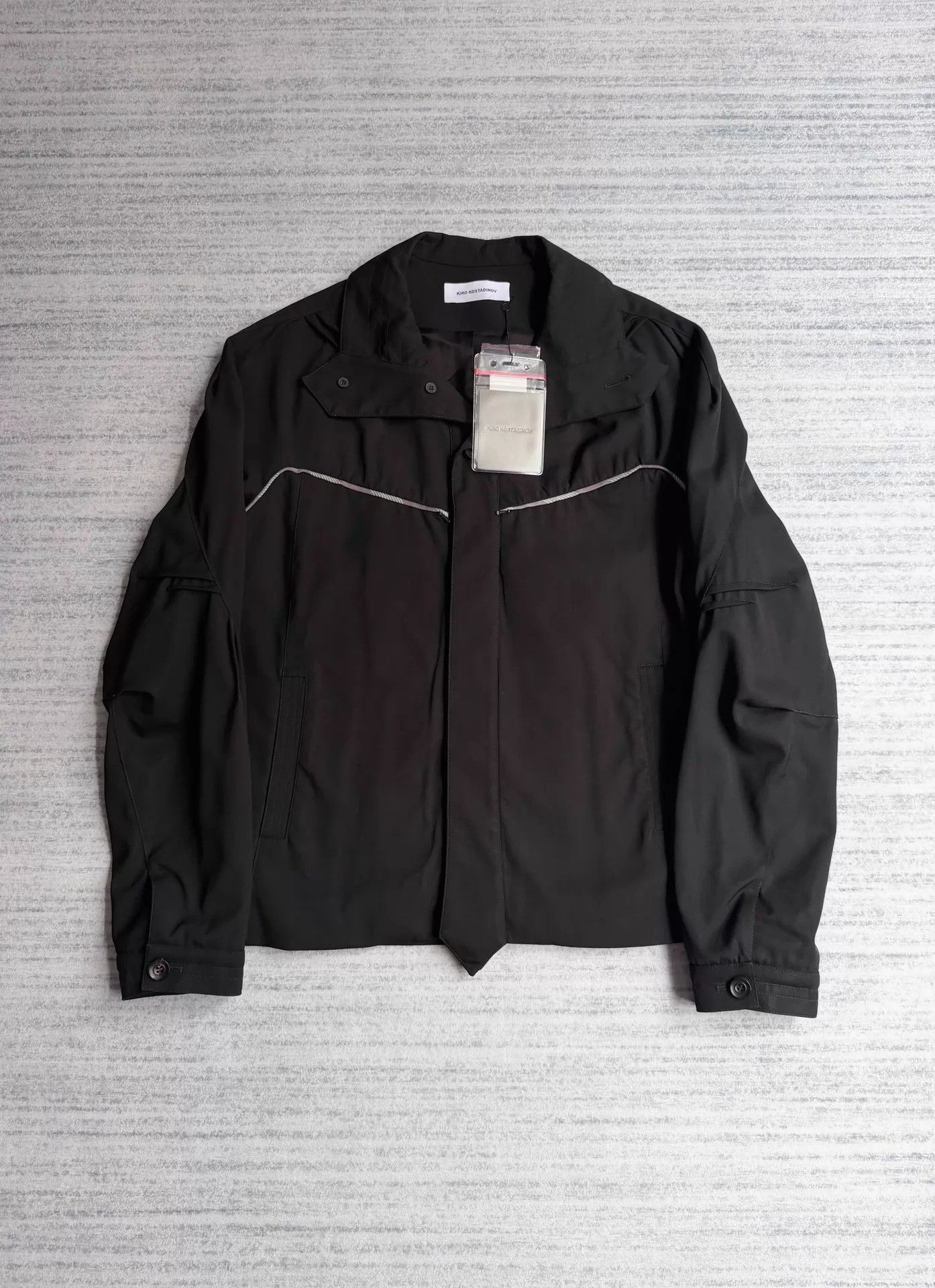 Kiko Kostadinov Kiko Kostadinov Men's K-Dart Workwear Jacket Black 46 Size US S / EU 44-46 / 1 - 1 Thumbnail