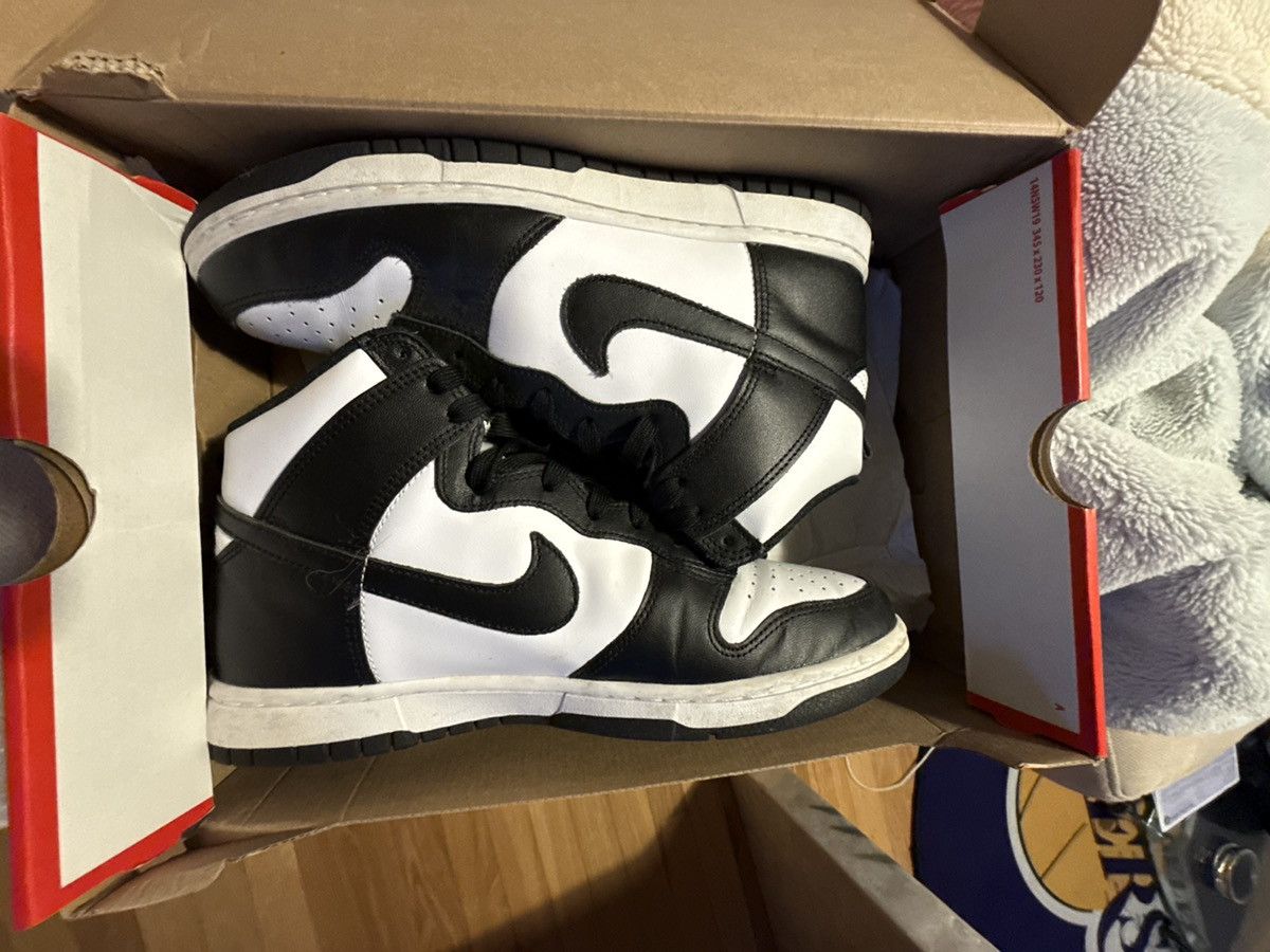Nike Nike Dunk Hi Retro - black & white Size US 10 / EU 43 - 1 Thumbnail