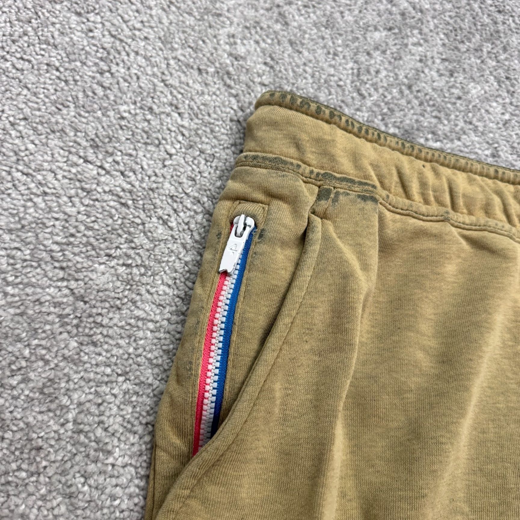 Vintage VINTAGE: No — Fourlaps Re-Up Jogger Sweatpants Mens XL Brown Zip Pocket Athletic Activewear Size US 36 / EU 52 - 5 Thumbnail