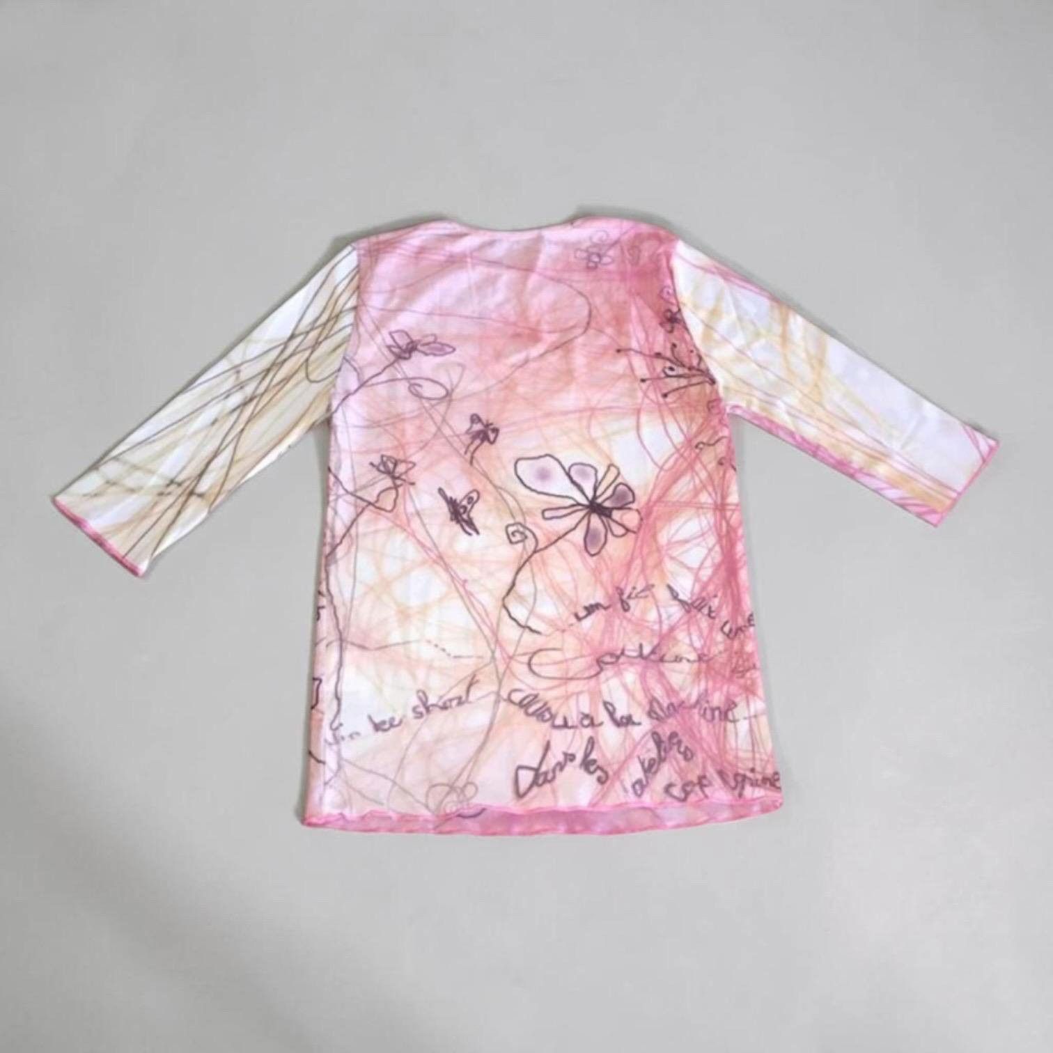 Other The Cop Copine Scribble Meshtop Size ONE SIZE - 3 Thumbnail