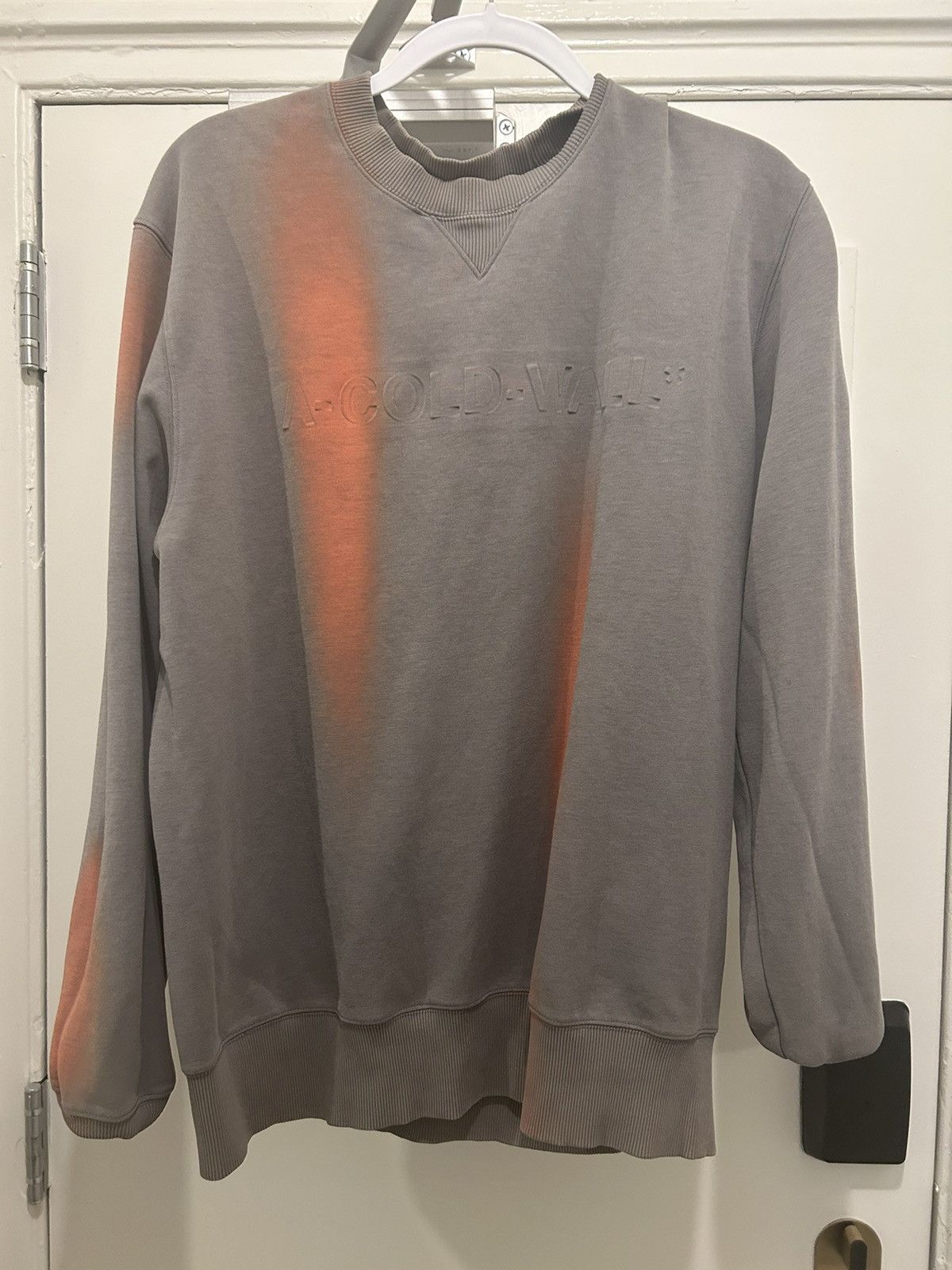 A Cold Wall A cold wall spray paint sweater Grailed