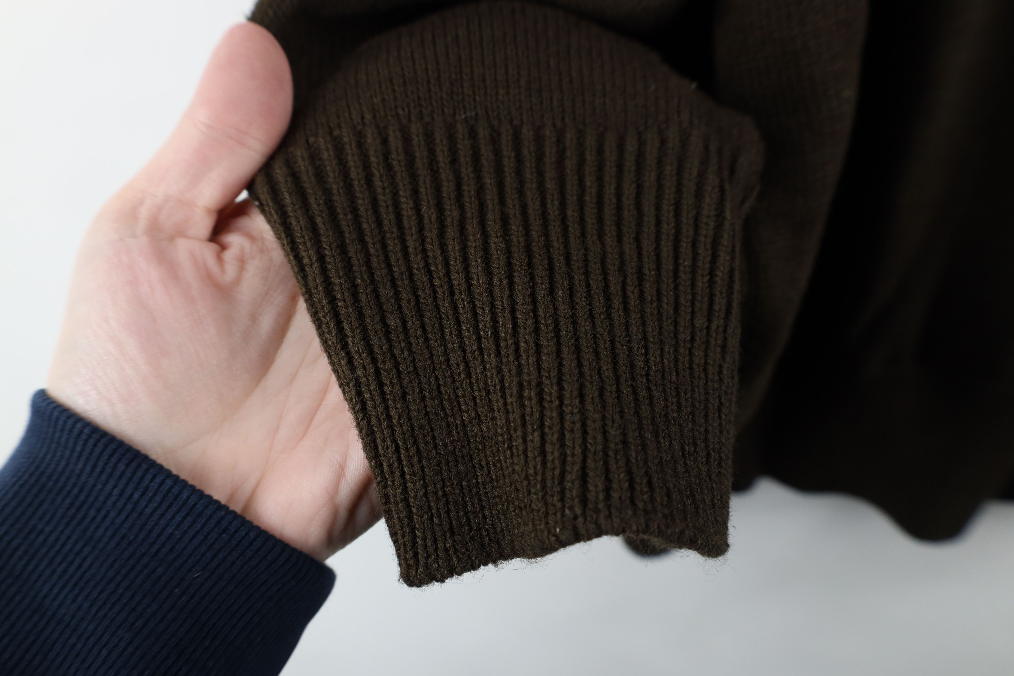Vintage Vintage 90s Streetwear Shooting Knit Pullover Henley Sweater Size US XL / EU 56 / 4 - 7 Thumbnail