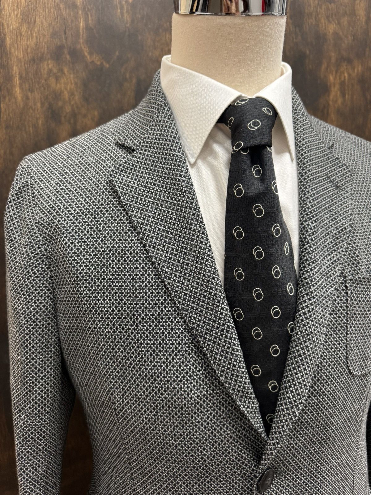 Giorgio Armani Giorgio Armani Black Label Nailhead Upton Jacket Size 44R - 3 Thumbnail