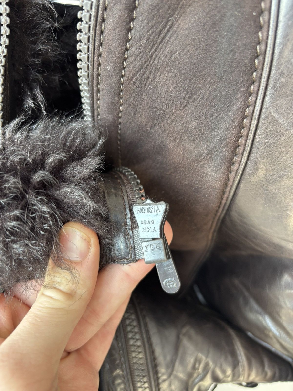 Gucci Gucci by Tom Ford Shearling Leather Jacket Size M / US 6-8 / IT 42-44 - 7 Thumbnail