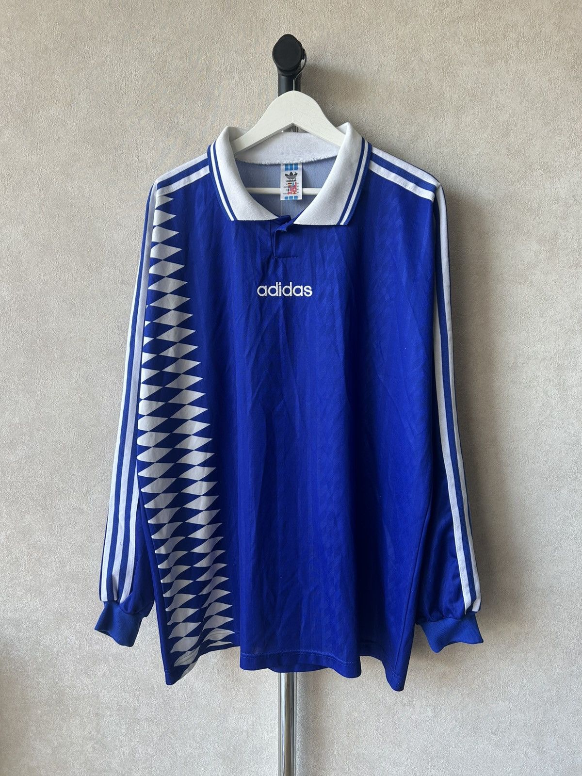 Adidas × Vintage ➕ 90s Vintage adidas long sleeve jersey soccer