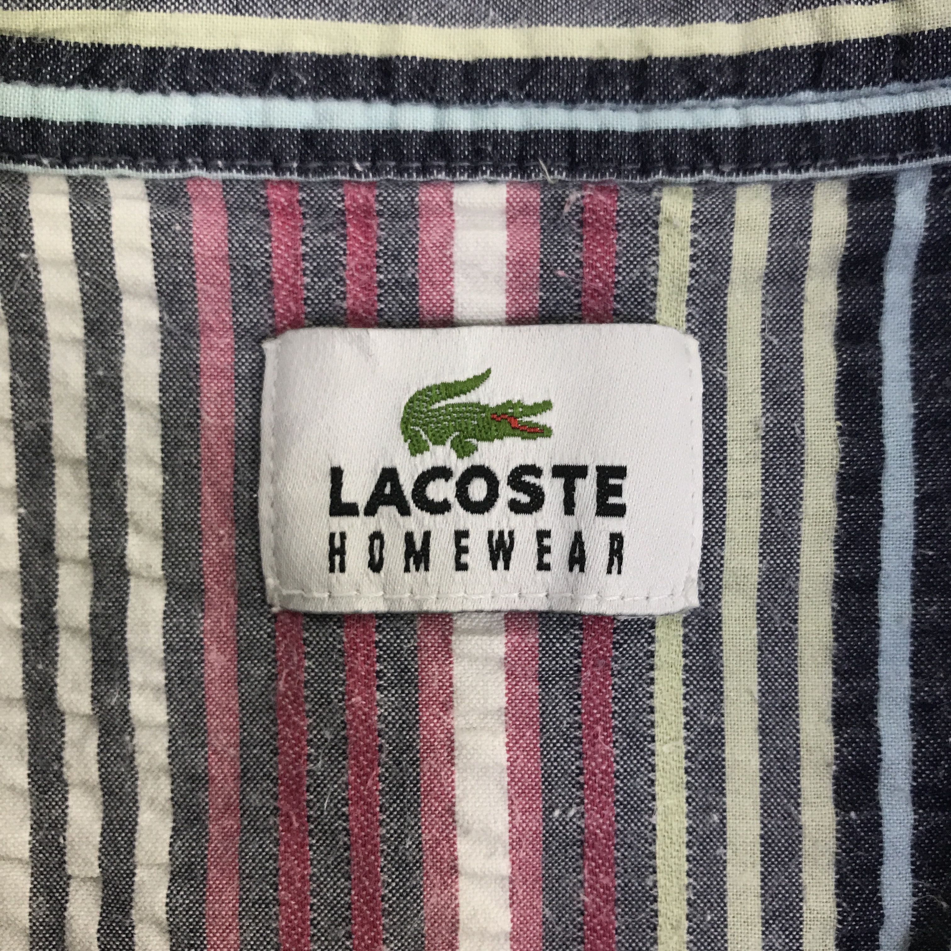 Lacoste Lacoste menswear multicolour button up shirts K93B21 Size US M / EU 48-50 / 2 - 9 Thumbnail