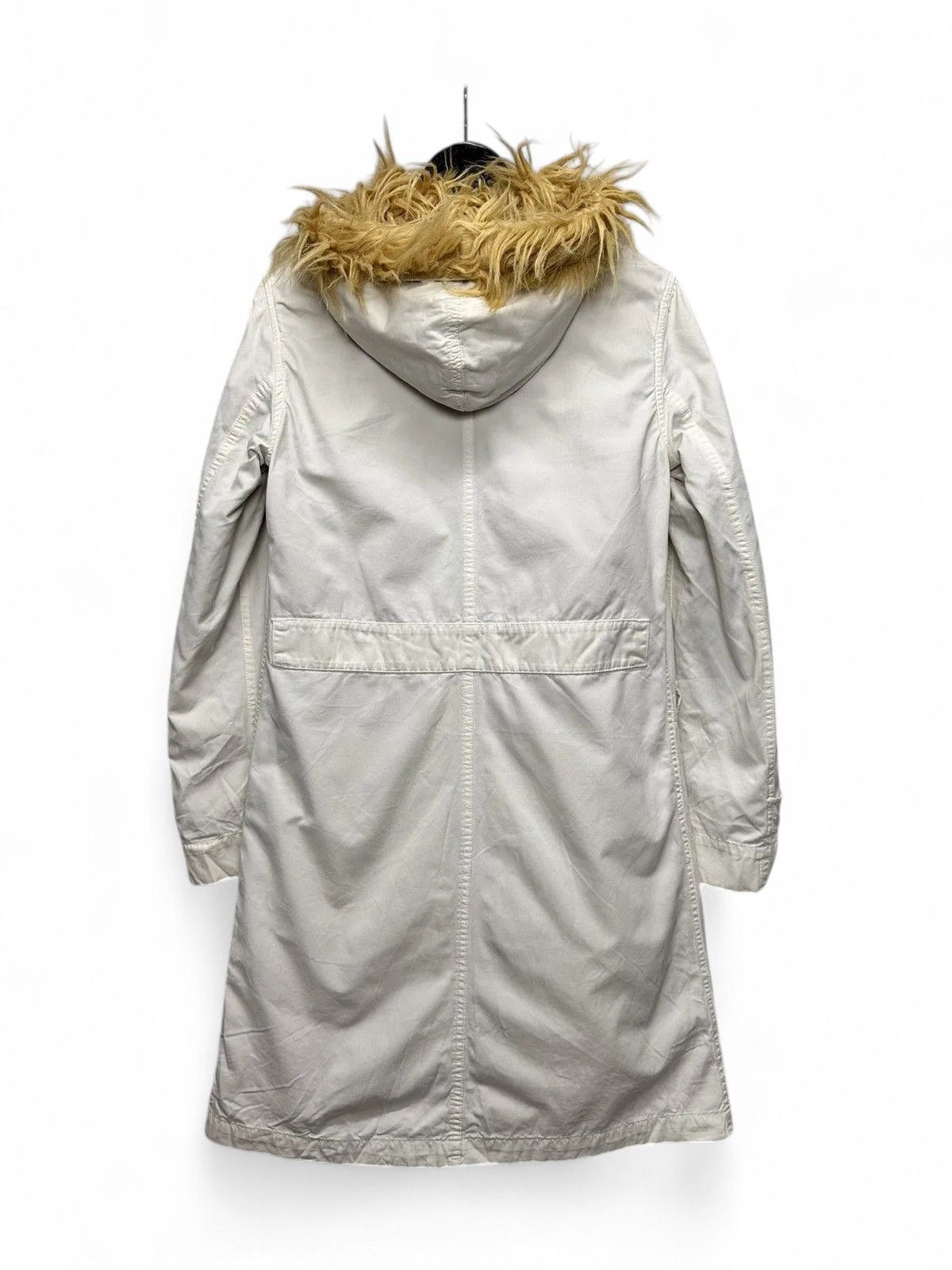 Hysteric Glamour White longline jacket modern minimalist trench style Size US S / EU 44-46 / 1 - 11 Thumbnail