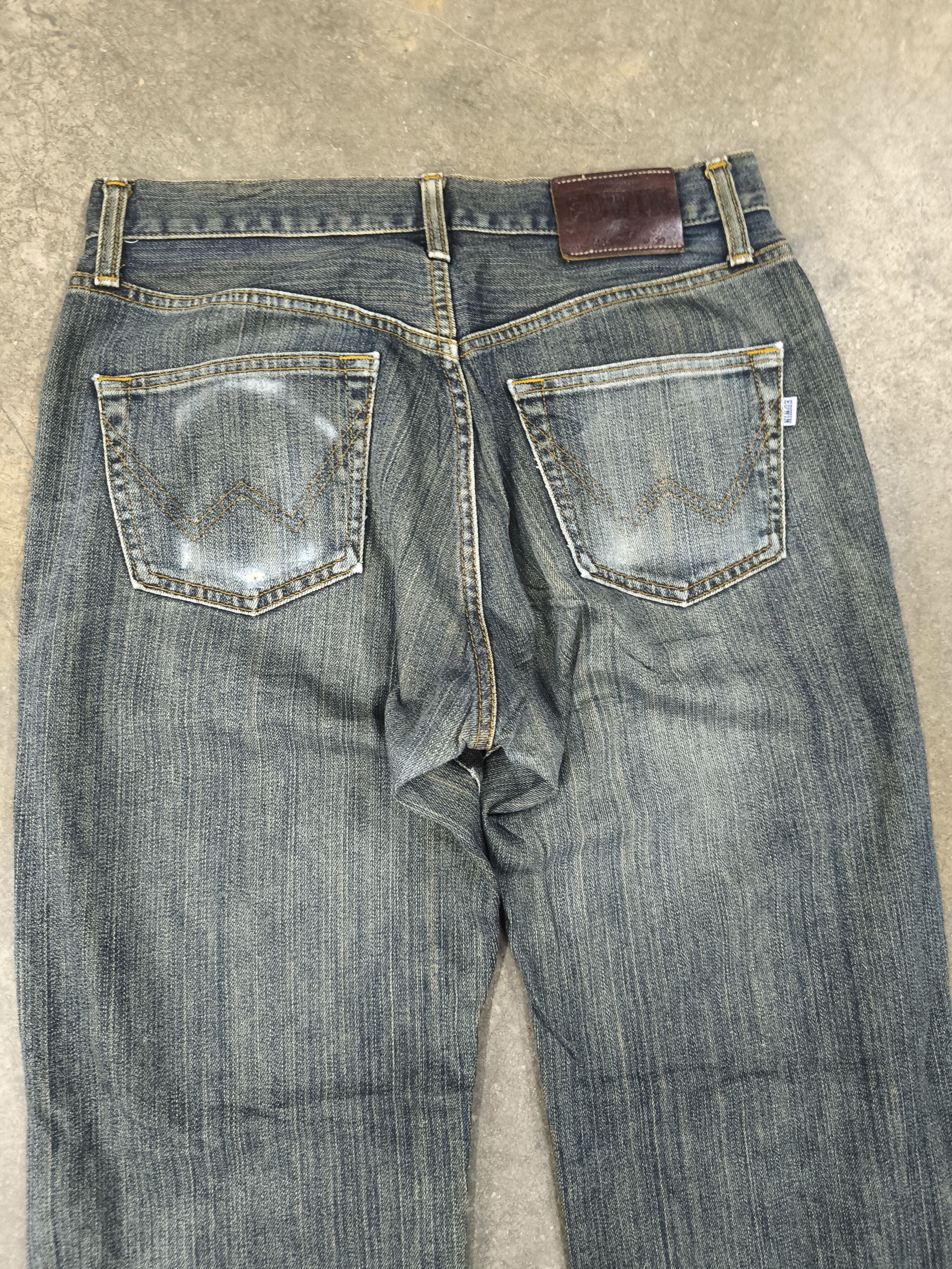 Beauty Beast 🔥Flare🔥🔥🔥 Vintage Edwin Jeans distressed if six was nine Size US 30 / EU 46 - 9 Thumbnail