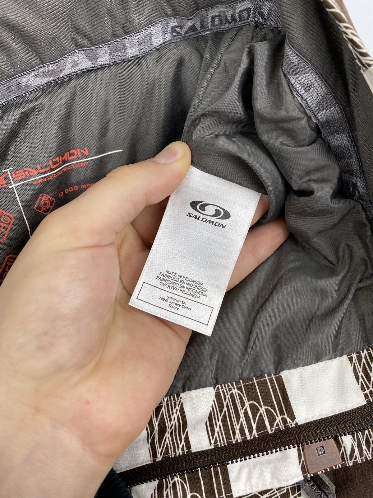 Salomon 🎿 Salomon Ski track Camo Pants Y2K Size US 34 / EU 50 - 11 Thumbnail