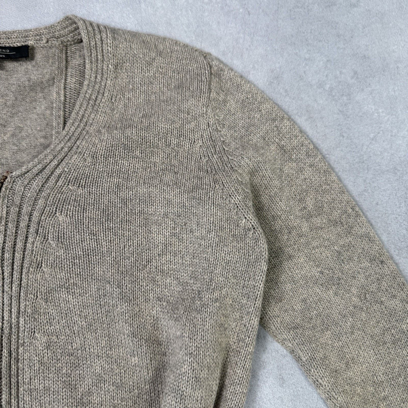 Weekend Max Mara Weekend Max Mara Women Cardigan Beige Zip Size L Size L / US 10 / IT 46 - 6 Thumbnail