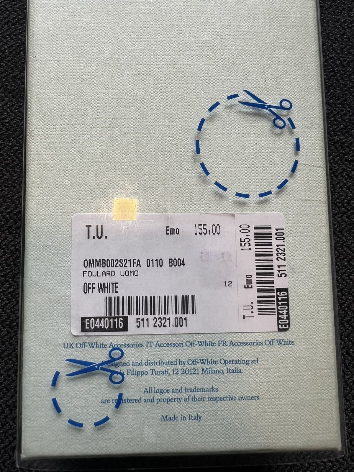 Off-White Off-White scarf Size ONE SIZE - 6 Thumbnail