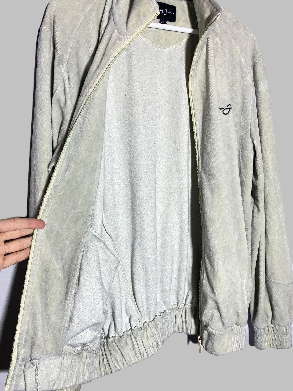 Sean John 🔥 Y2K SEAN JOHN VELOUR TRACK JACKET DIDDY VIBES NYC ICONIC Size US M / EU 48-50 / 2 - 17 Thumbnail