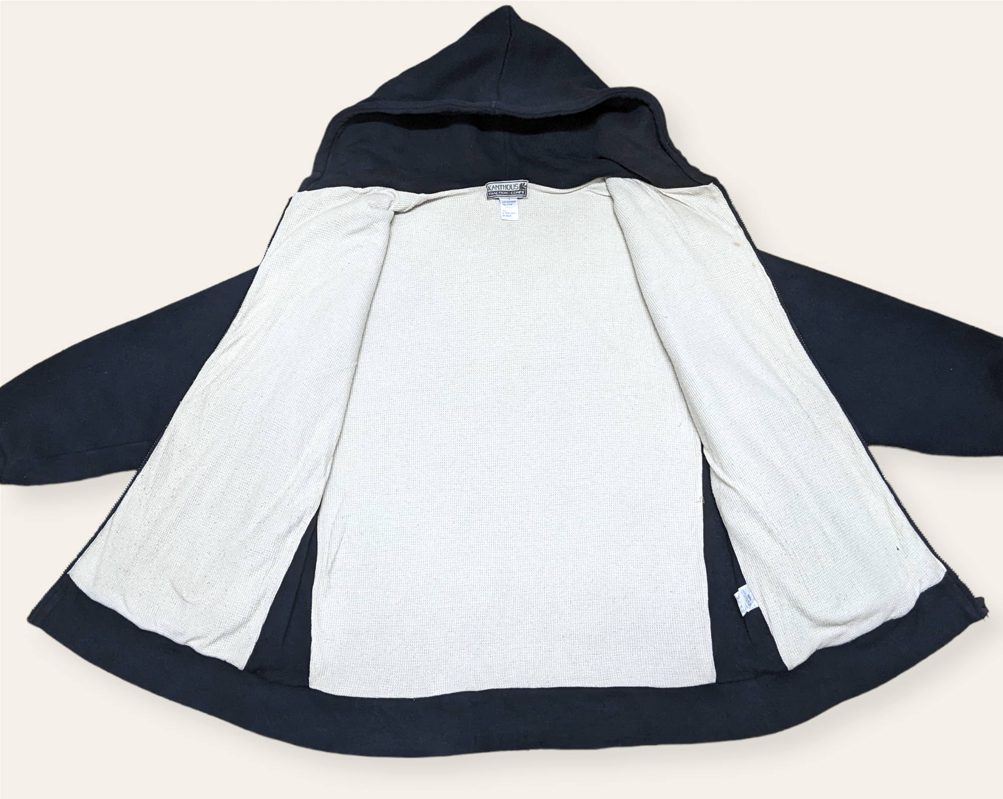 Japanese Brand × Vintage Vintage Japanese Streetwear Xanthous Zipped Hoodie Size US L / EU 52-54 / 3 - 11 Thumbnail