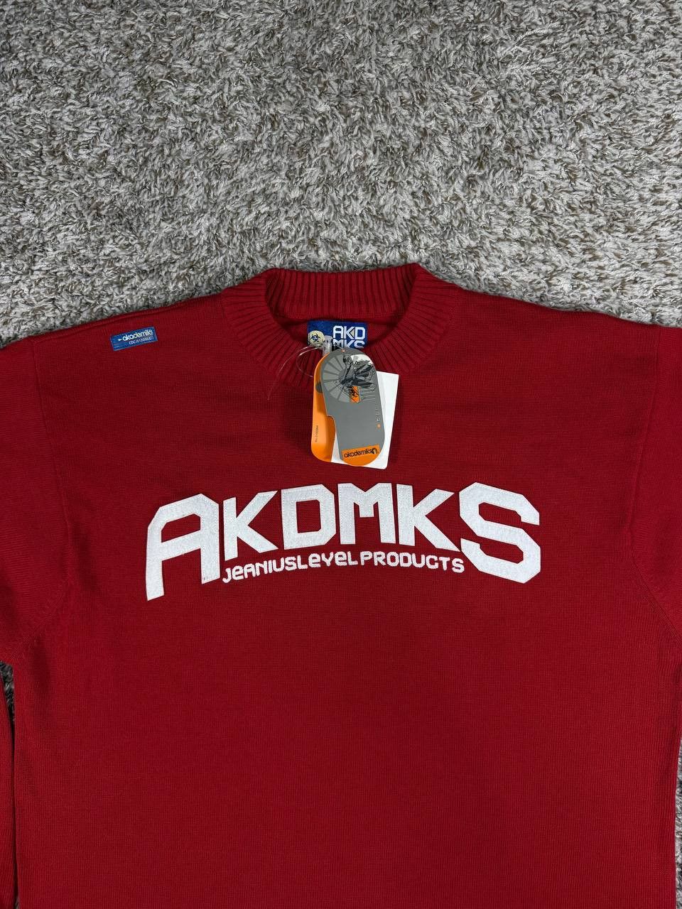 Akademiks Vintage Akademiks Y2K Red Crewneck Sweatshirt Logo Varsity Size US XL / EU 56 / 4 - 2 Thumbnail