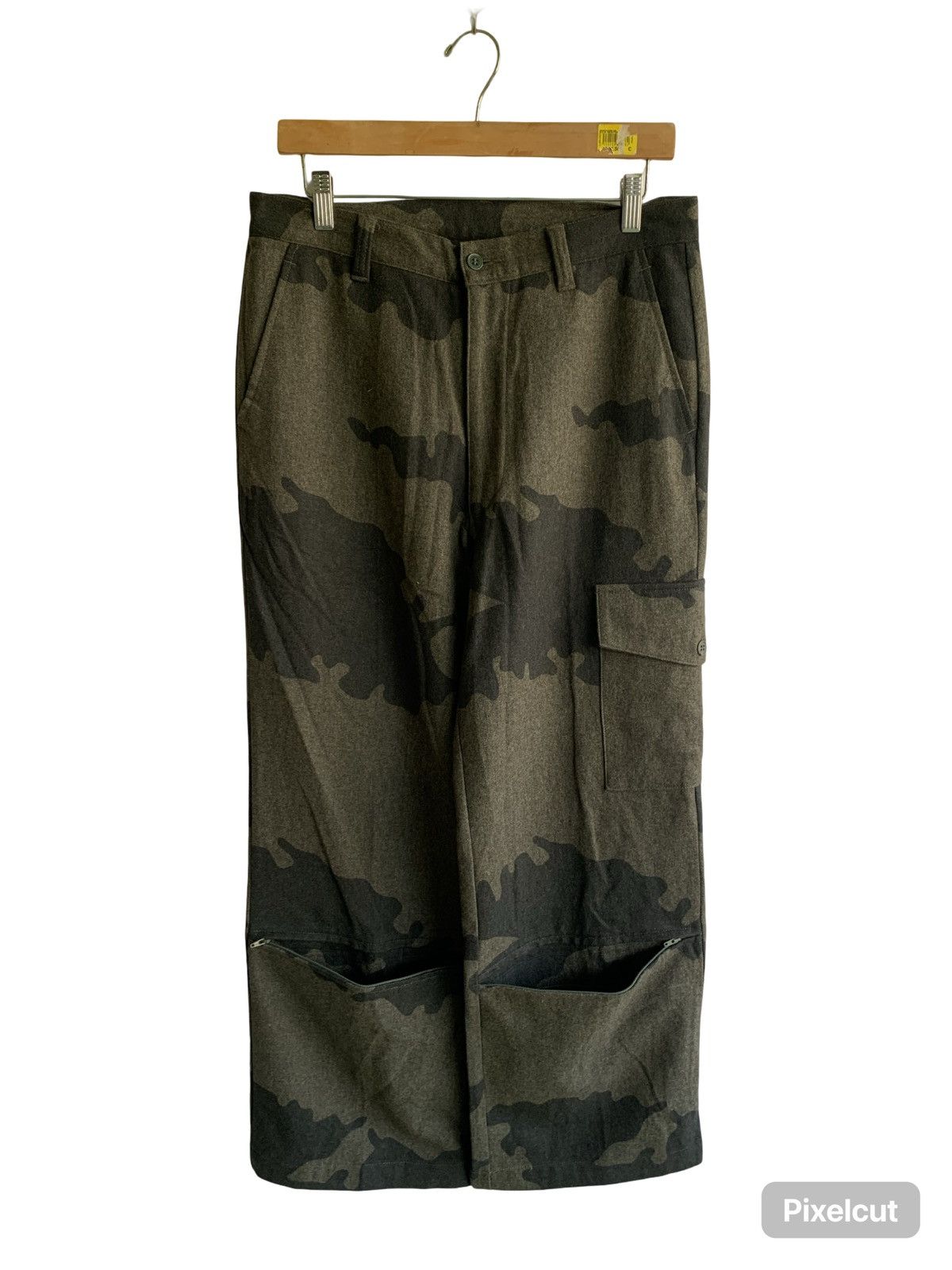 Engineered Garments 💥Avant-Garde Mossimo Camo Baggy Cargo Pant Size US 31 - 3 Thumbnail