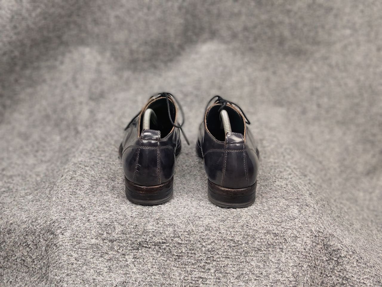 MoMA Moma Design Patent leather Navy lace-up avant garde Shoes Size US 8 / EU 41 - 11 Thumbnail
