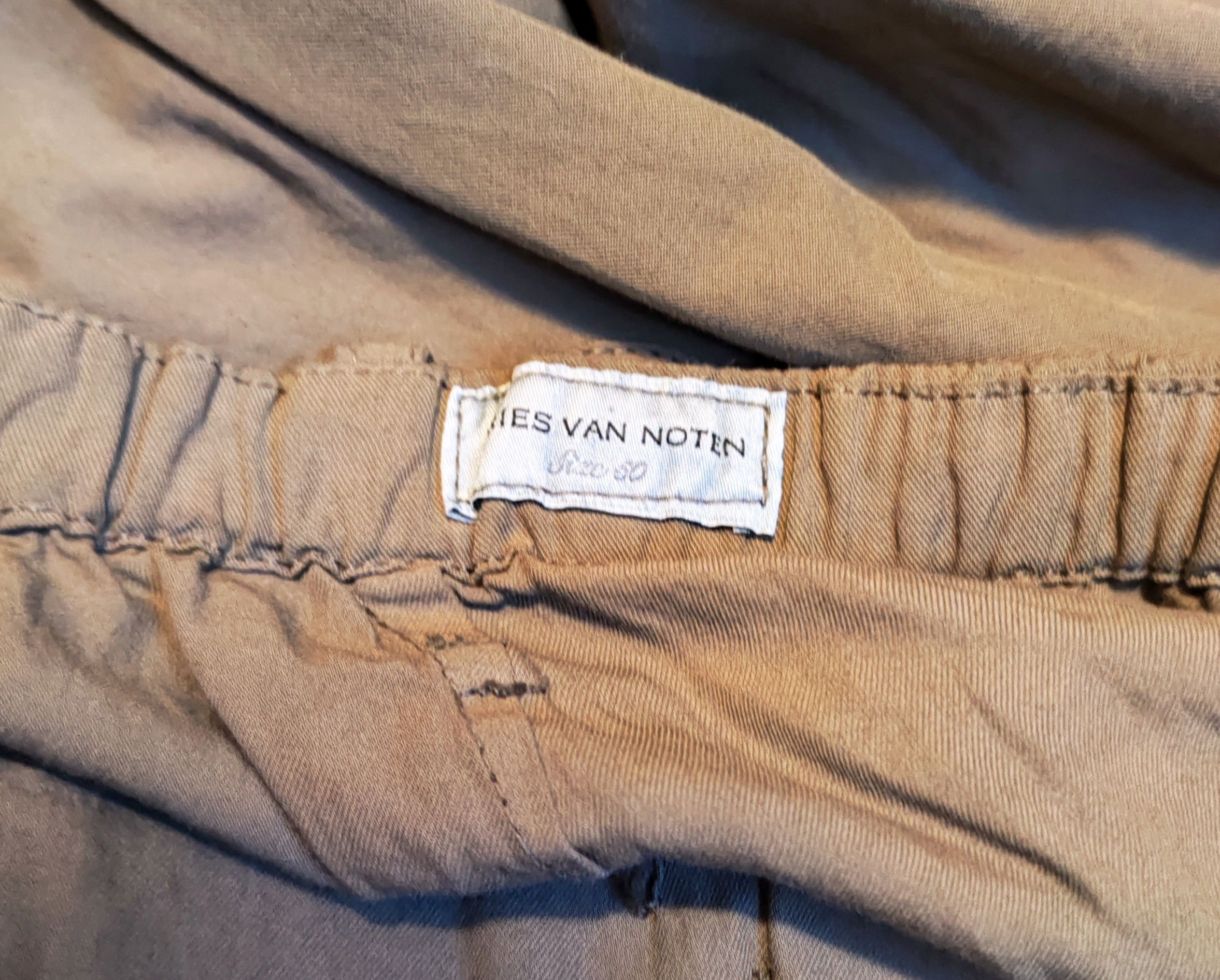 Dries Van Noten Wide cotton pants.Like Martin Margiela or Hermes Size US 34 / EU 50 - 6 Thumbnail