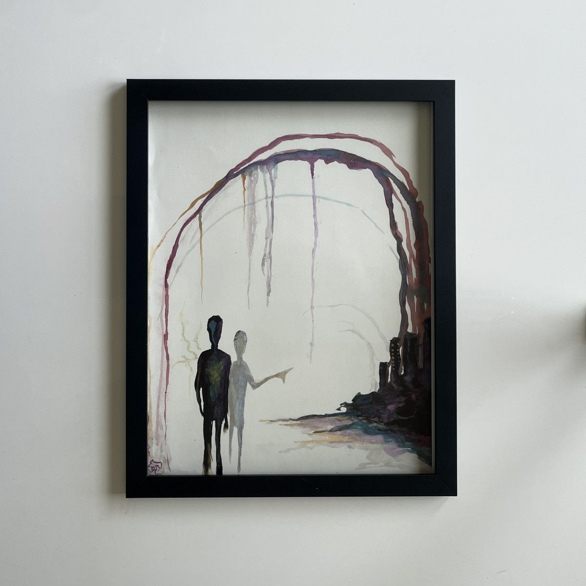 Chrome Hearts × Vintage Chrome Hearts art / painting 9x11 Framed poster Size ONE SIZE - 1 Thumbnail