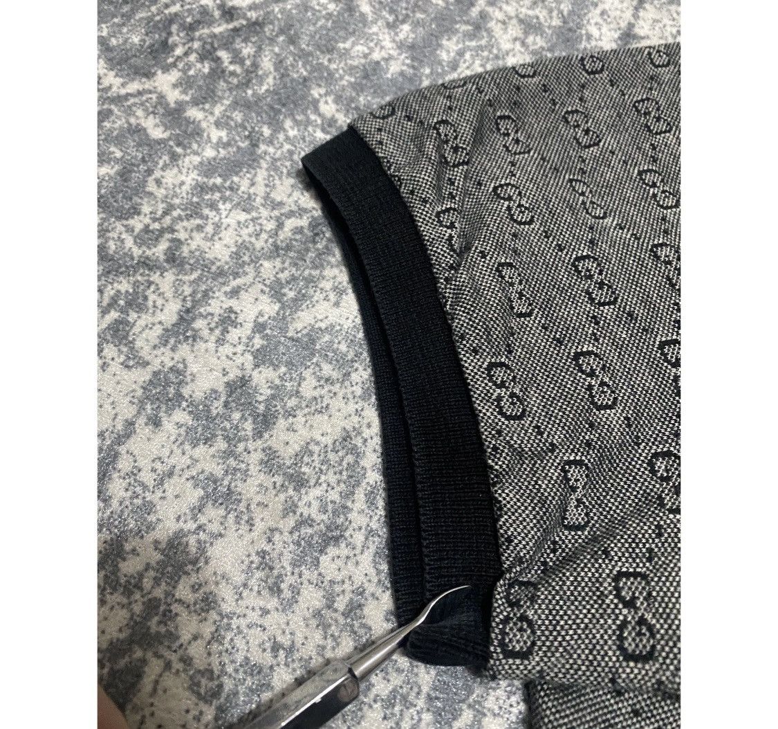 Gucci Vintage luxury gucci gg drip monogram polo shirt Size US S / EU 44-46 / 1 - 8 Thumbnail