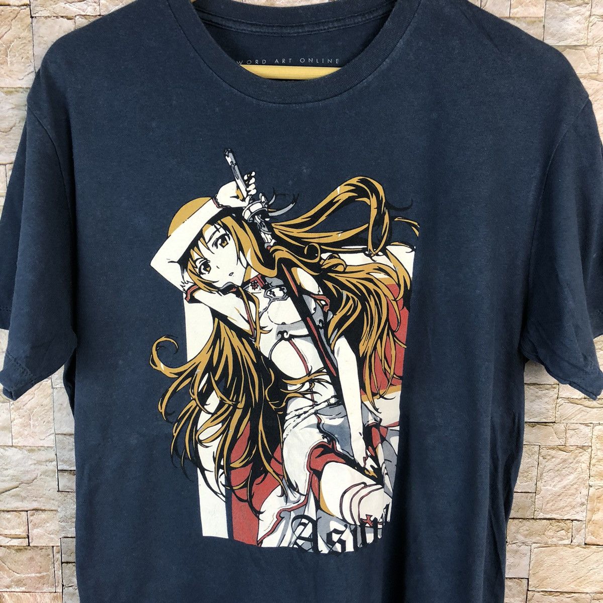 Anime Sword Art Online anima girl Blue T-Shirt tee japan #A546 Size US M / EU 48-50 / 2 - 5 Thumbnail