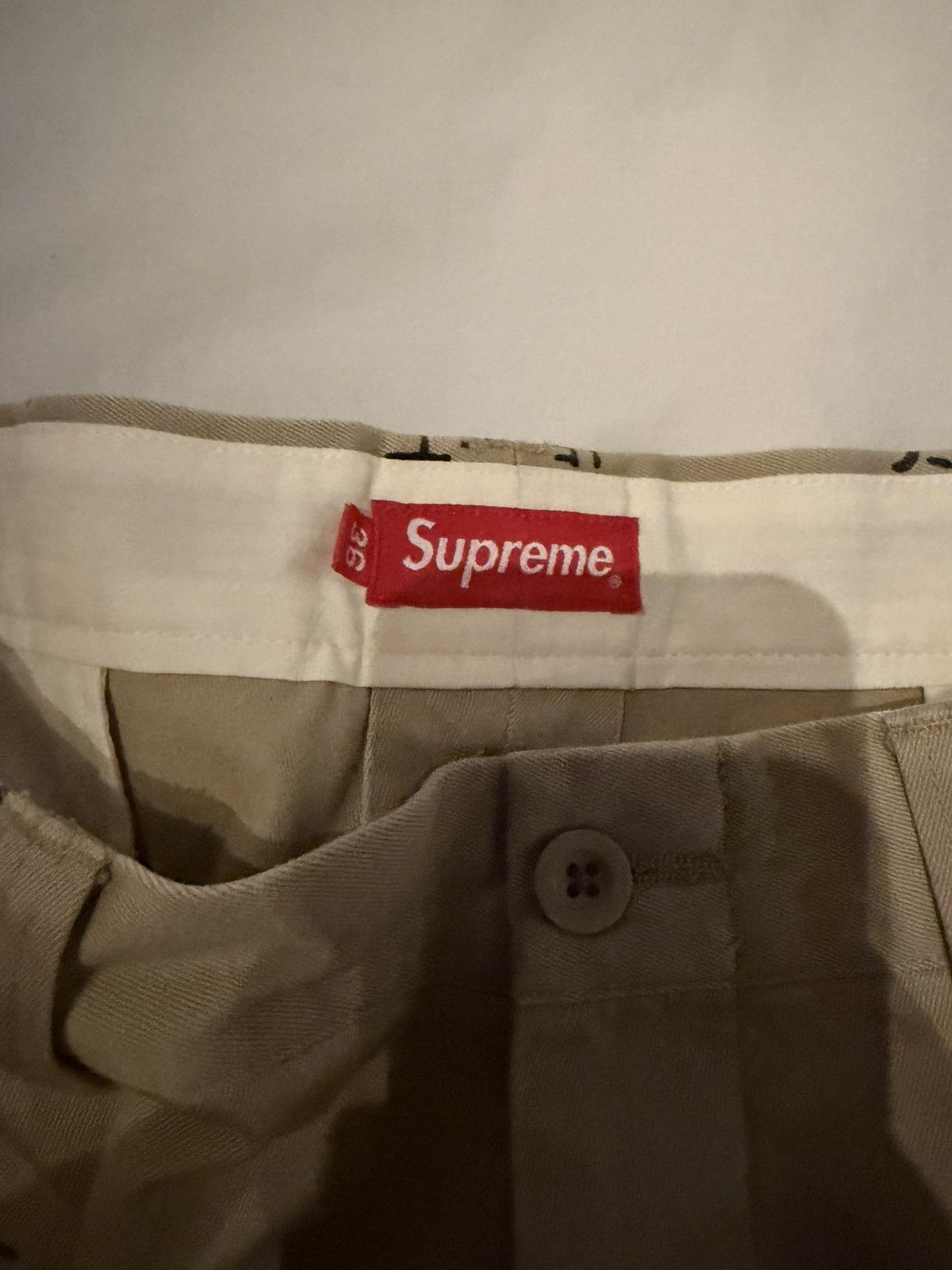 Supreme RARE Supreme Graffiti Chinos Size US 36 / EU 52 - 5 Thumbnail
