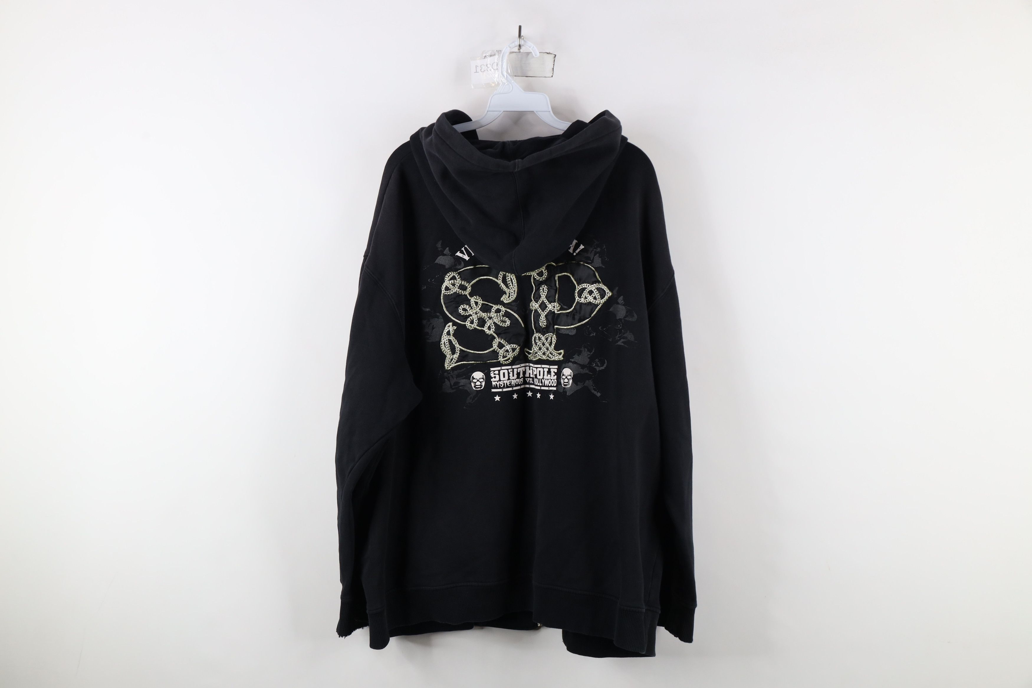 Southpole × Vintage Vintage Y2K Southple Spell Viva La Lucha Wrestling Hoodie Size US XXL / EU 58 / 5 - 13 Thumbnail