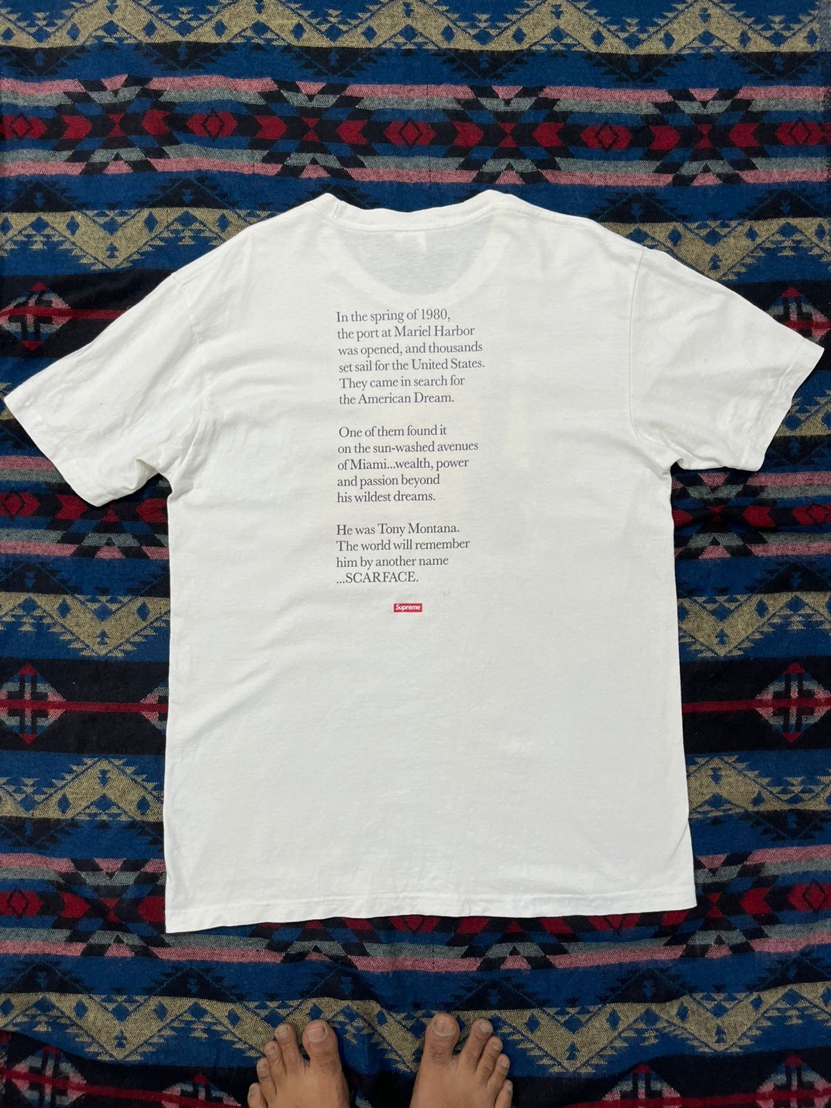 Supreme Supreme Scarface Tshirt Size US M / EU 48-50 / 2 - 3 Thumbnail