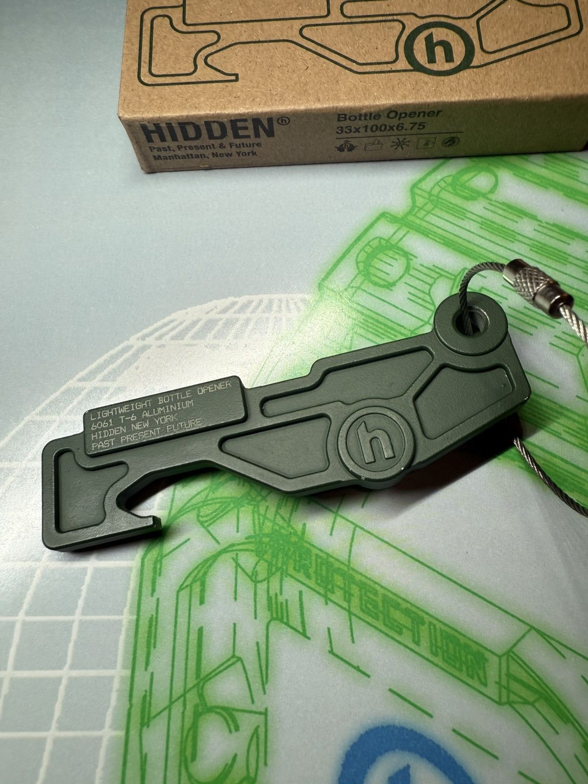 HIDDEN Hidden bottle opener keychain Size ONE SIZE - 5 Thumbnail