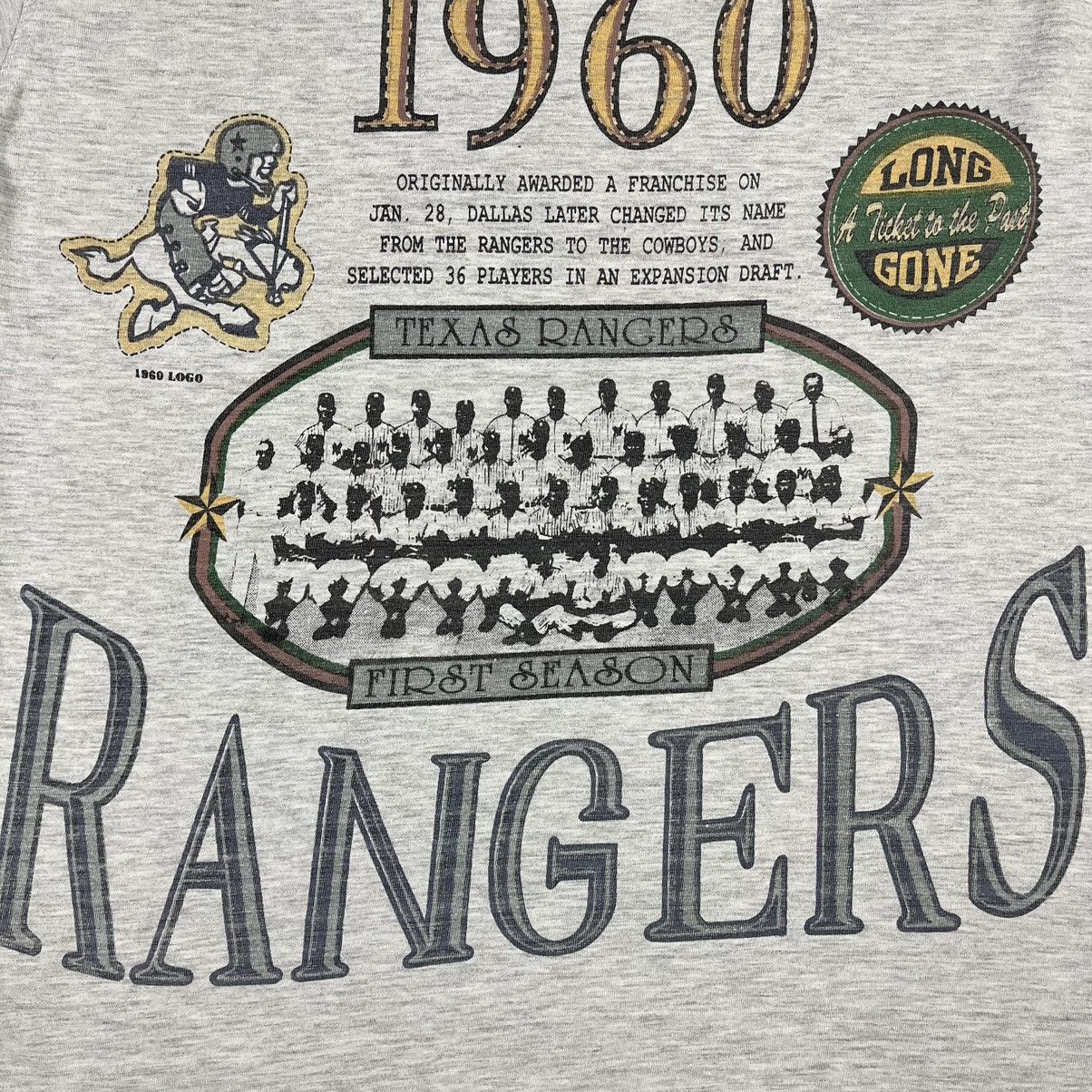 MLB Vintage Texas Rangers double sided print MLB tee 90’s Size US XL / EU 56 / 4 - 17 Thumbnail
