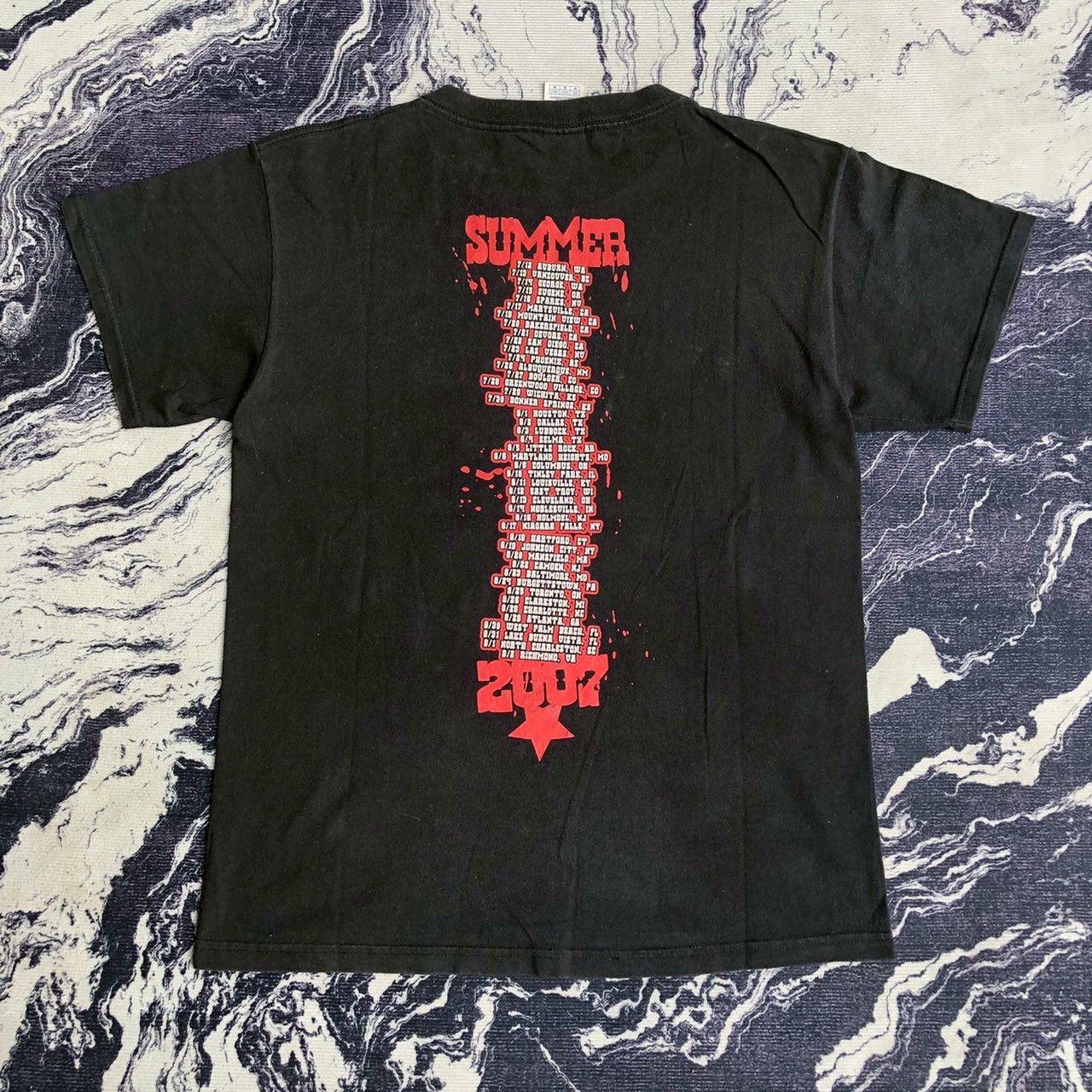 Band Tees Lamb of God – Summer Tour 2007 Vintage T-Shirt Size US M / EU 48-50 / 2 - 3 Thumbnail