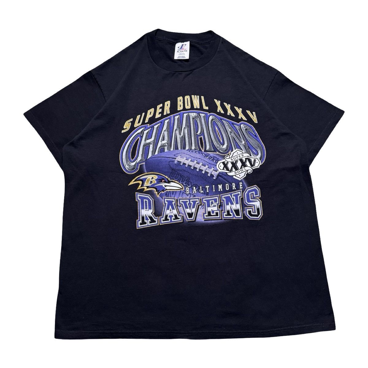 Logo Athletic VTG Baltimore Ravens Shirt 2001 Ray Lewis AFC Champs XL Size US XL / EU 56 / 4 - 1 Thumbnail