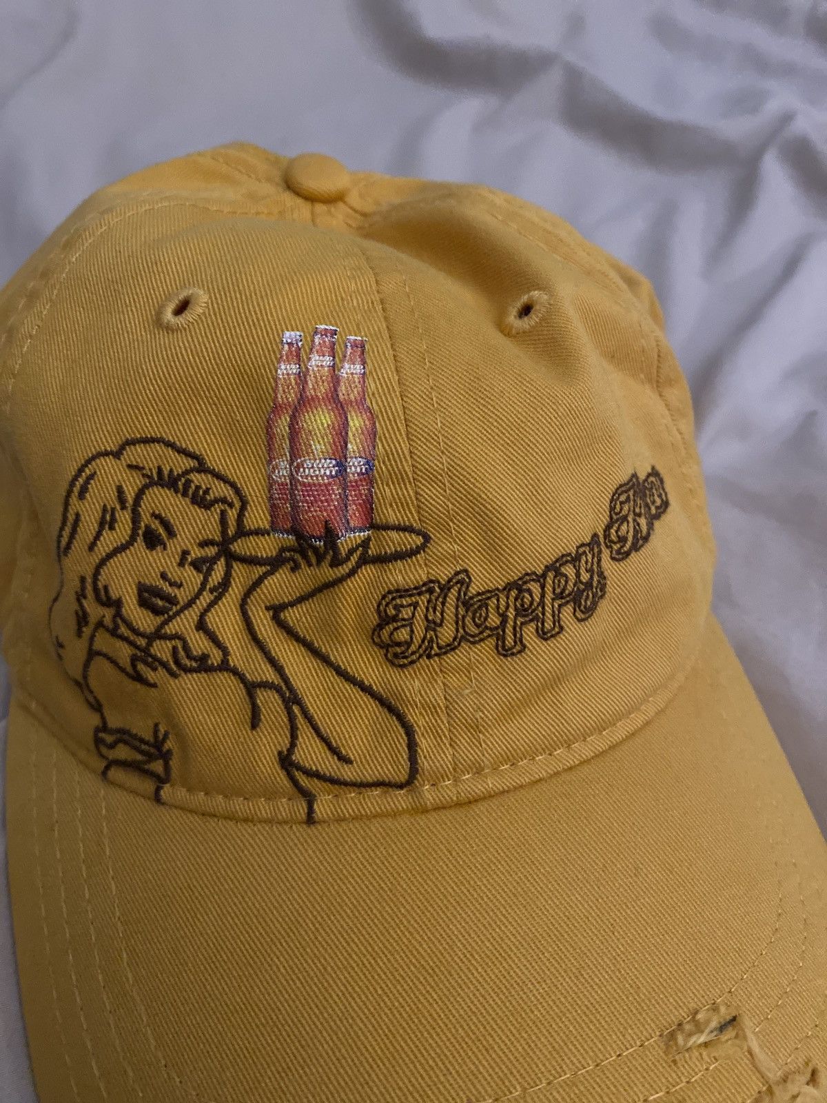 Budweiser × Vintage Vintage Bud Light Happy Hour Hat Size ONE SIZE - 1 Thumbnail