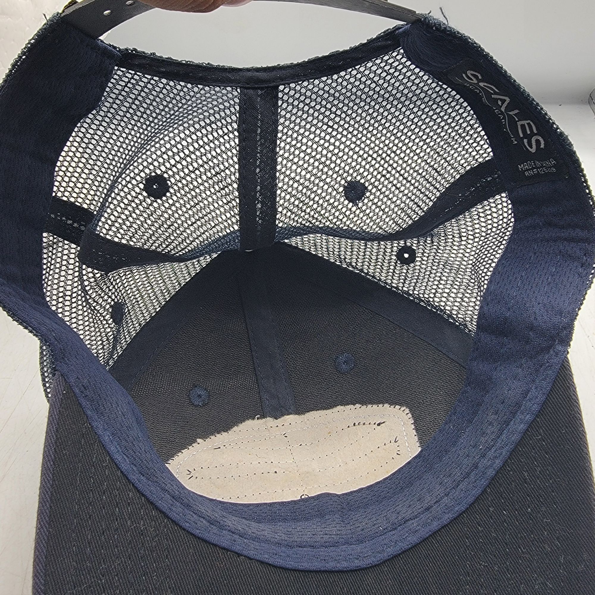 Other Scales Gear Fish The Rip Blue Trucker Hat Adjustable Snapbac Size ONE SIZE - 6 Thumbnail
