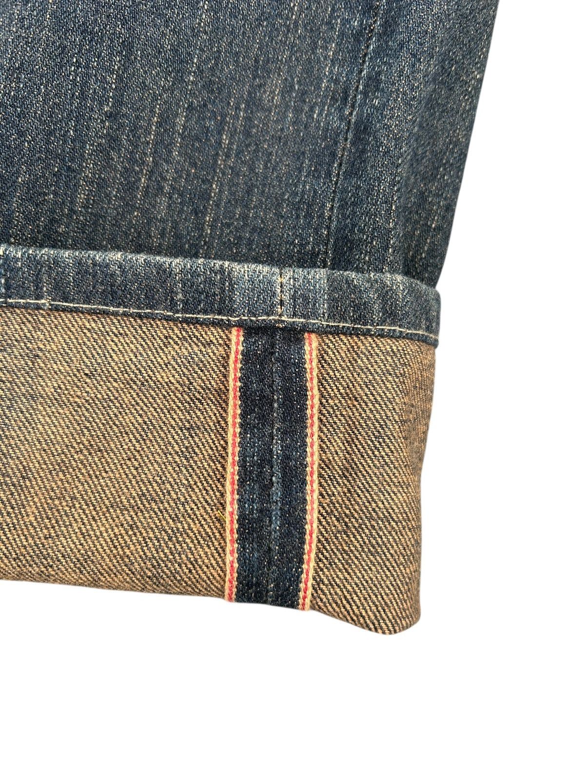 Kapital Vintage Edwin 505Z Selvedge Rusty Distressed Denim Jeans Size US 31 - 3 Thumbnail
