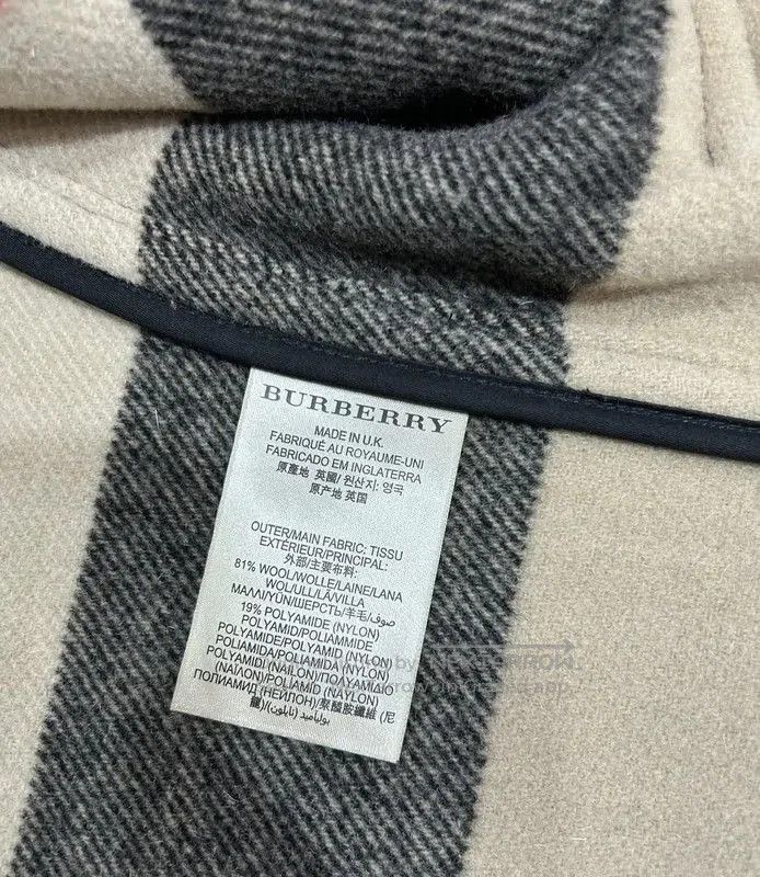 Burberry Burberry Black Wool Double Breasted Coat. Size US L / EU 52-54 / 3 - 6 Thumbnail