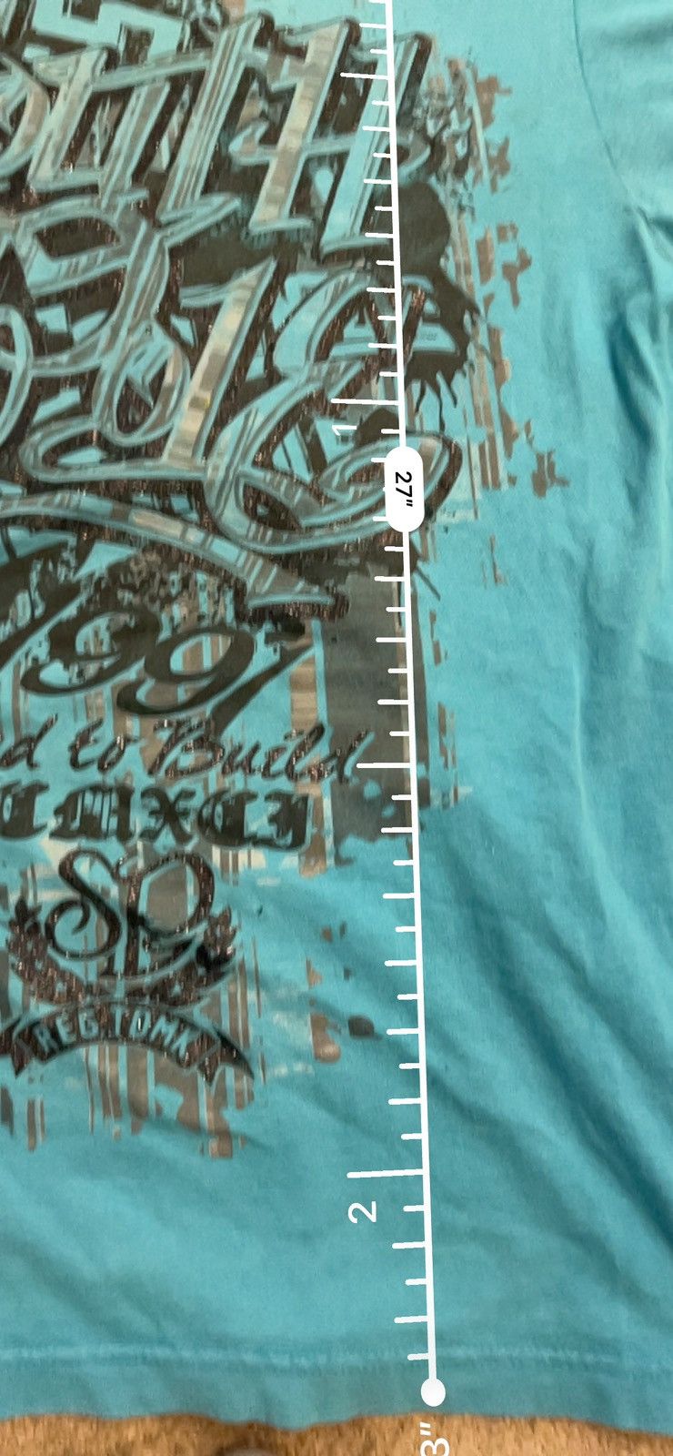 Southpole × Vintage INSANE Y2K AOP Blue Southpole Glitter Graphic Tee Size US L / EU 52-54 / 3 - 5 Thumbnail