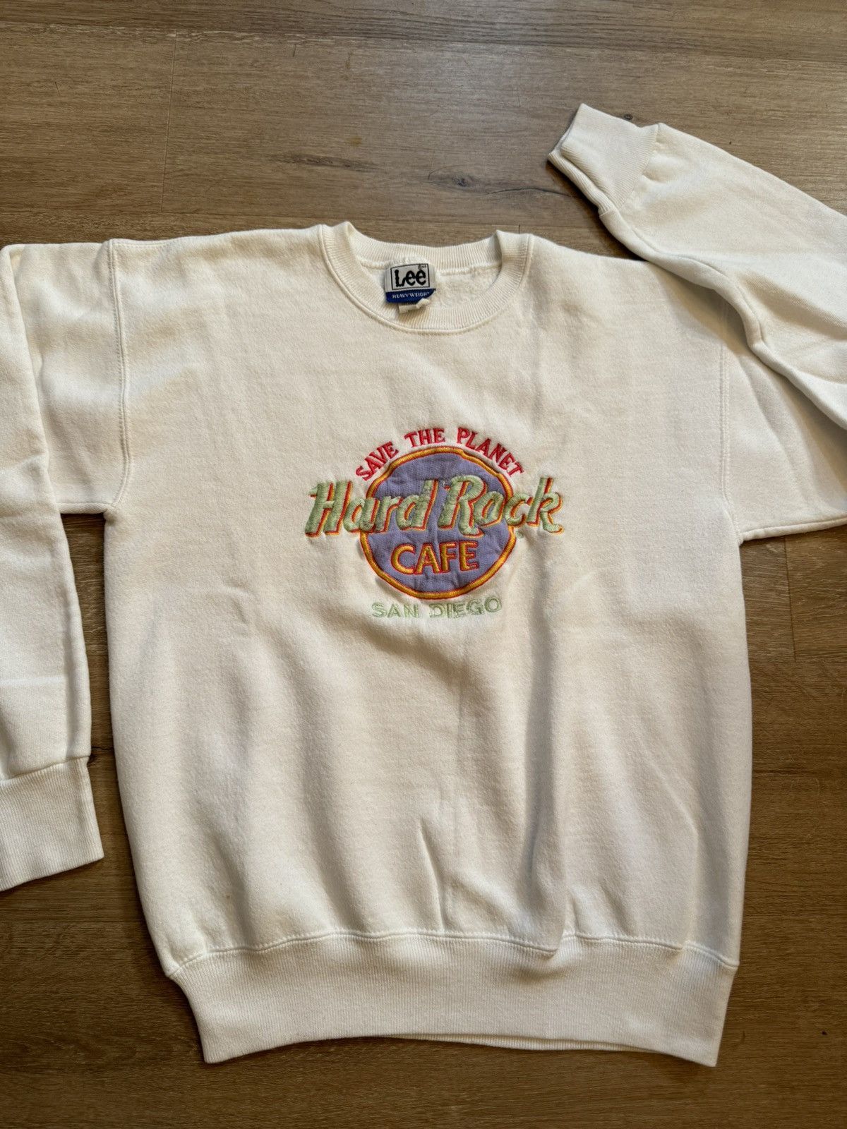 Hard Rock Cafe × Lee × Vintage Vintage Hard Rock San Diego Crew Neck Embroidered Sweatshirt Size US M / EU 48-50 / 2 - 8 Thumbnail