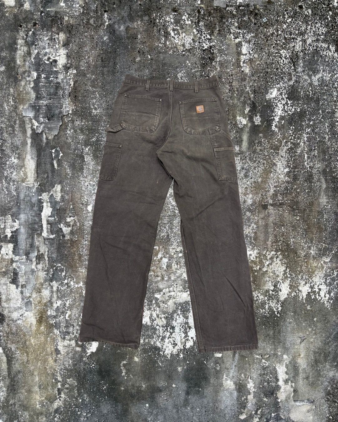 Carhartt Dark Brown Carhartt Double Knee Pants Size US 33 - 3 Thumbnail