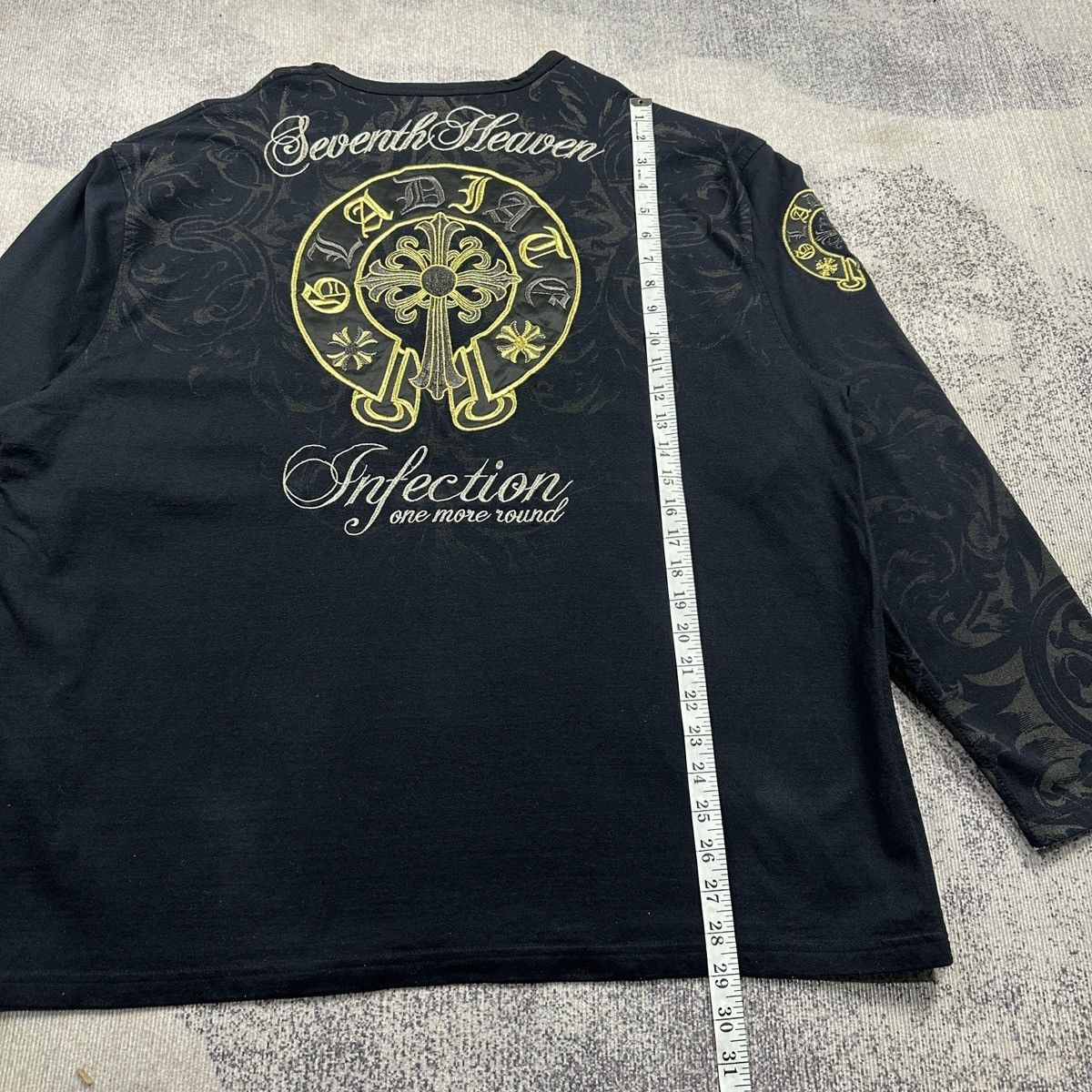 Japanese Brand Gladiate Crome Heart Style Size US XXL / EU 58 / 5 - 6 Thumbnail