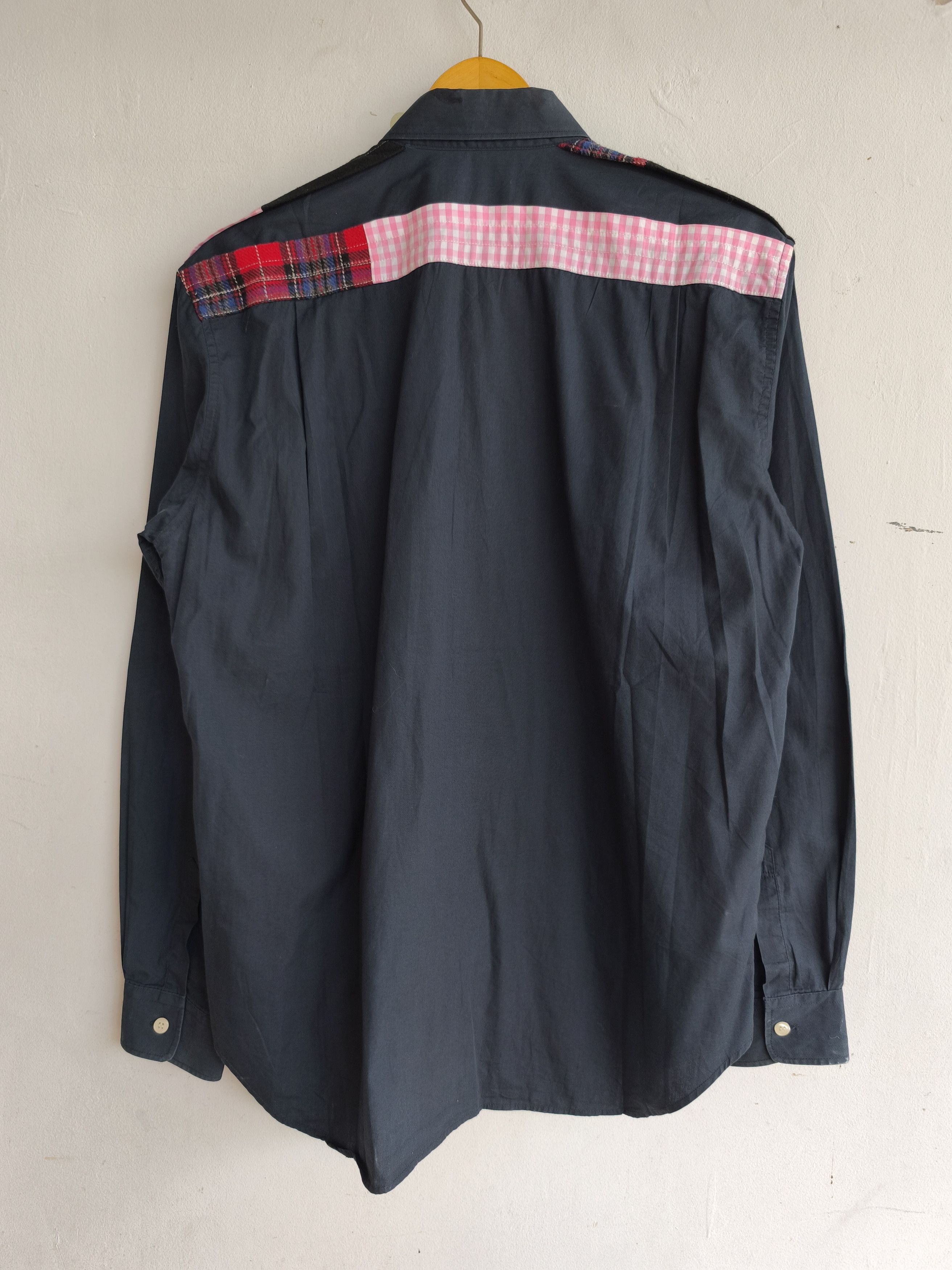 Comme des Garcons Homme Comme des Garcons homme plus patchwork shirt Size US L / EU 52-54 / 3 - 2 Thumbnail