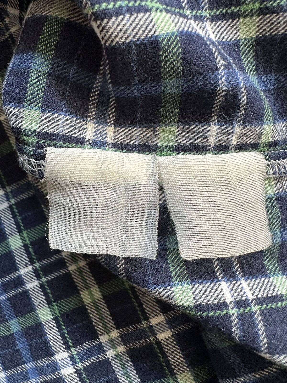 Masaki Matsushima 00's Masaki Matsushima flannel plaid open color shirt Size US L / EU 52-54 / 3 - 18 Thumbnail