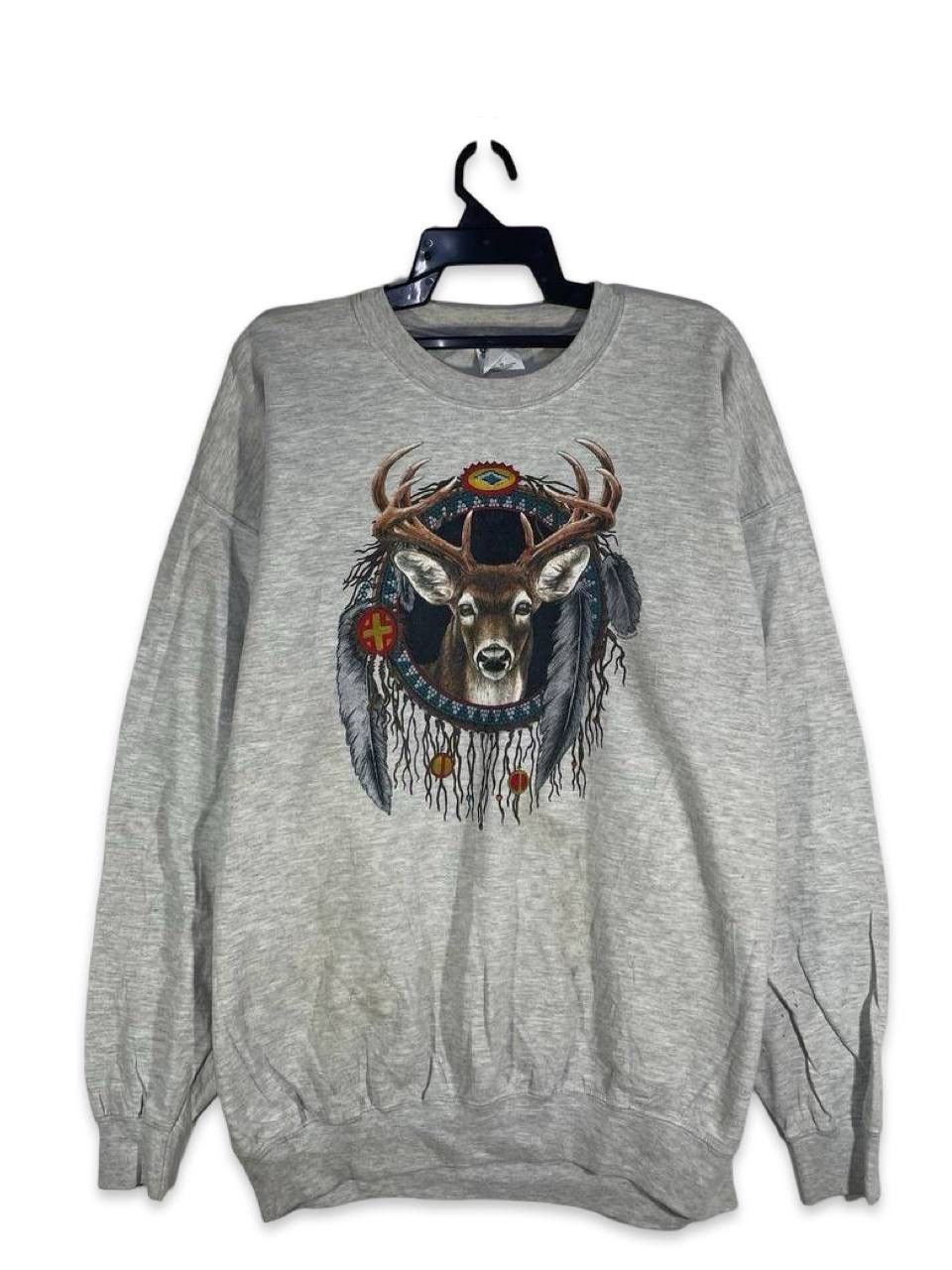 Other Vintage deers animal habitat wild sweatshirt jumper size XL Size US XL / EU 56 / 4 - 1 Thumbnail