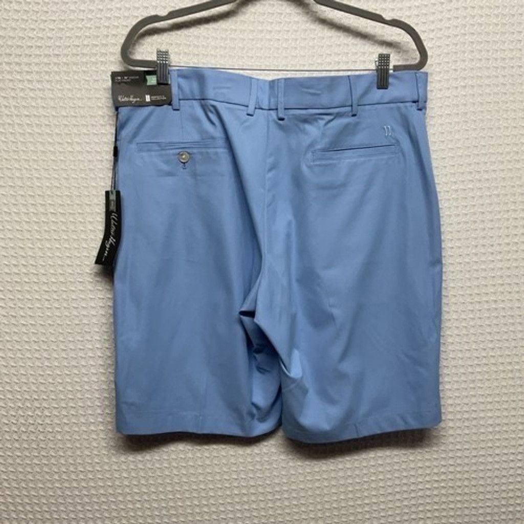Other NWT Walter Hagen 11 Flat Front Golf Shorts Men 36”x10” Size US 36 / EU 52 - 8 Thumbnail