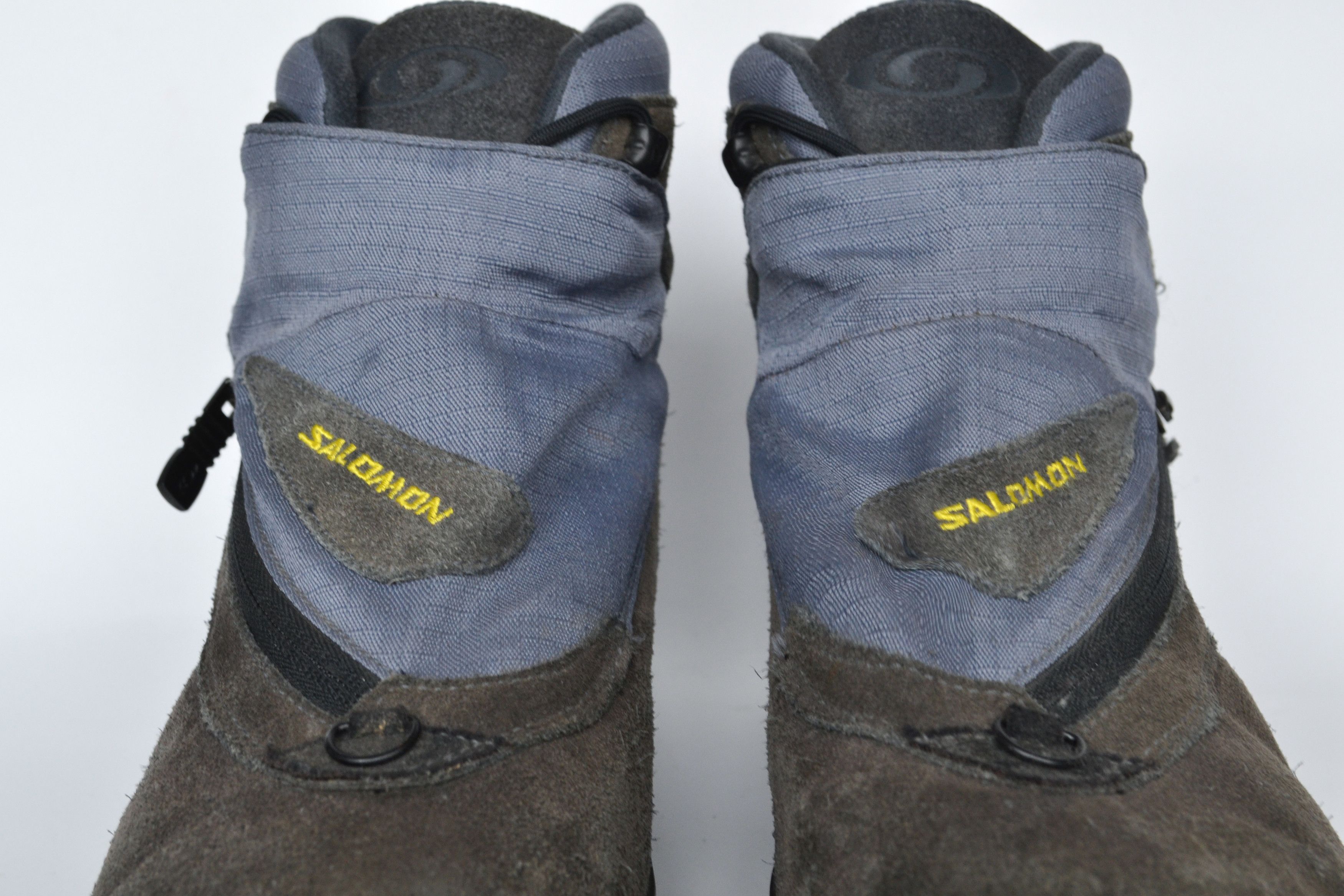 Salomon SALOMON Boots Adventure 7 GTX Suede Brown Blue Vintage Size US 11 / EU 44 - 9 Thumbnail