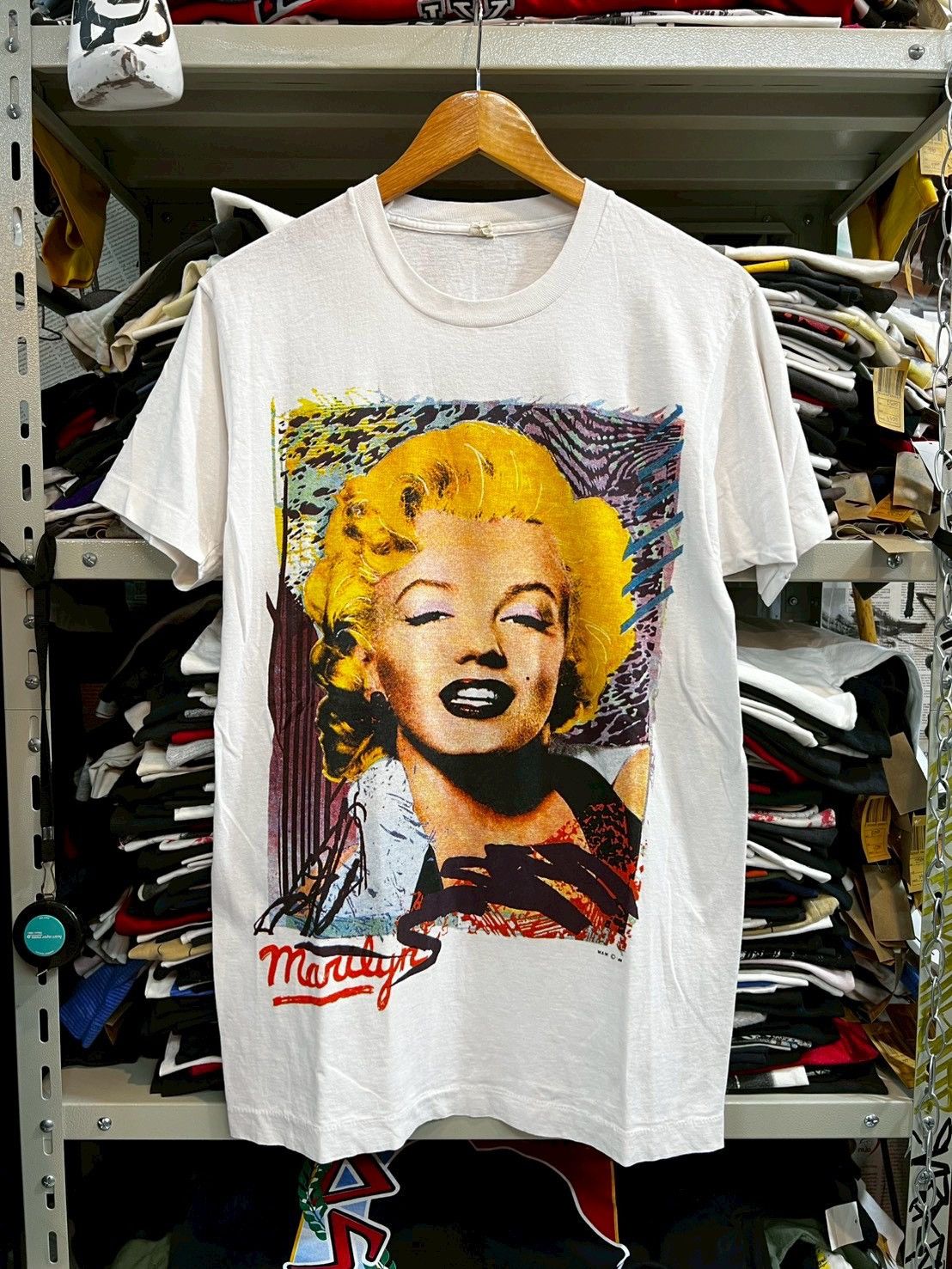 Band Tees Marilyn Monroe 90’s Size US L / EU 52-54 / 3 - 1 Thumbnail