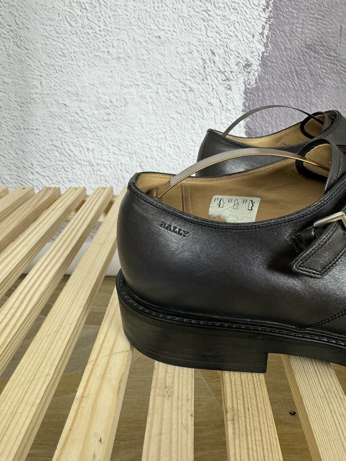 Bally Bally Switzerland double monk leather casual formal shoes Size US 9 / EU 42 - 3 Thumbnail